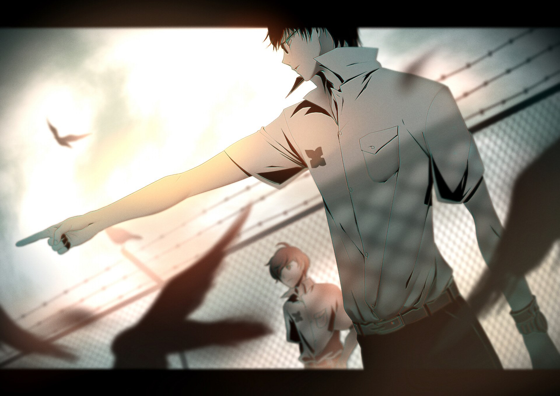 1080P, zankyou no terror, HD Wallpaper