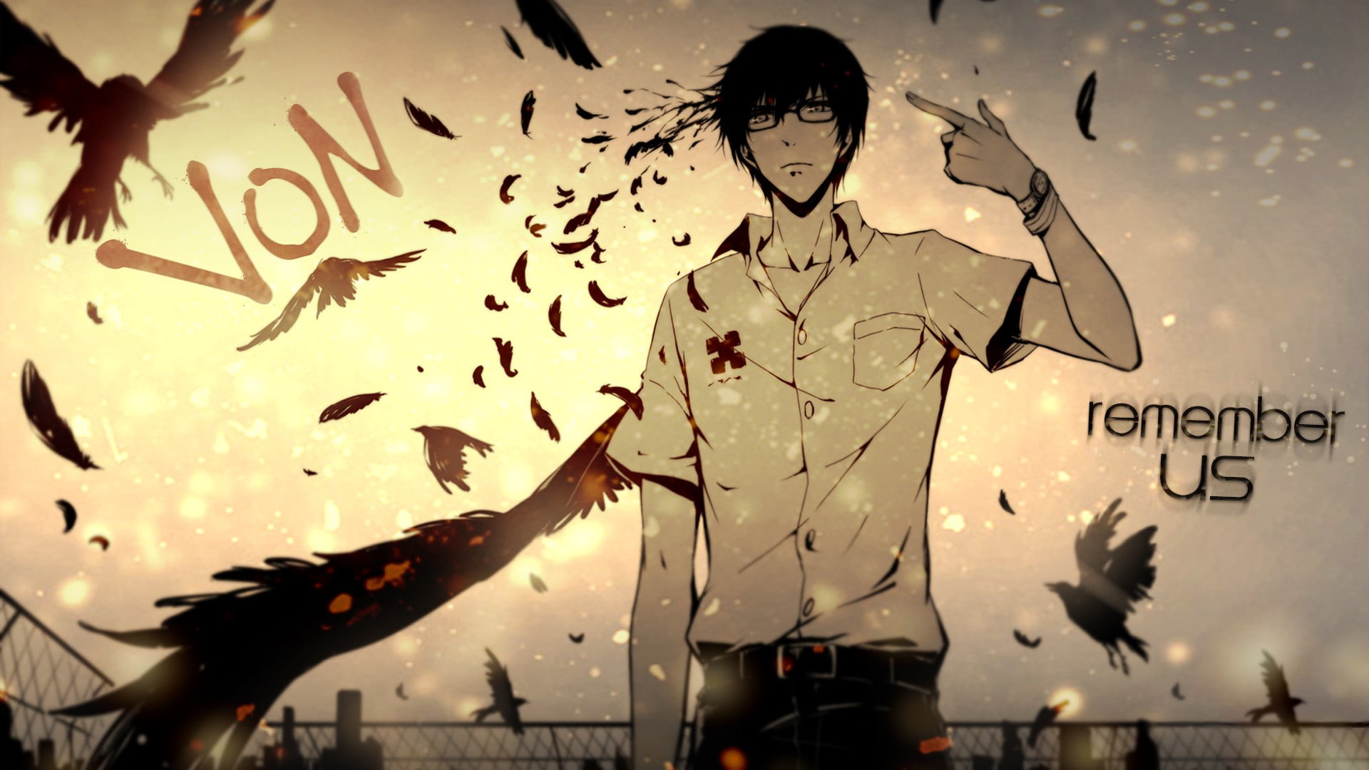 1080P, Zankyou No Terror, HD Wallpaper