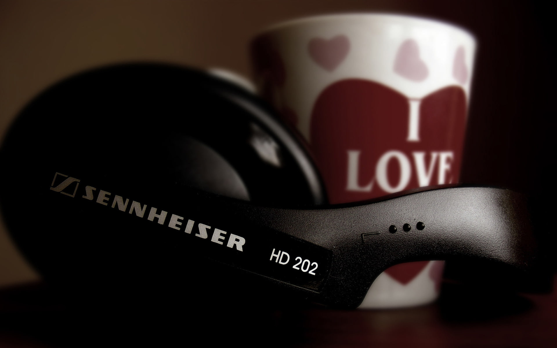 black, hd, brand, quality, performance, 1080P, sennheiser, headphones, HD Wallpaper
