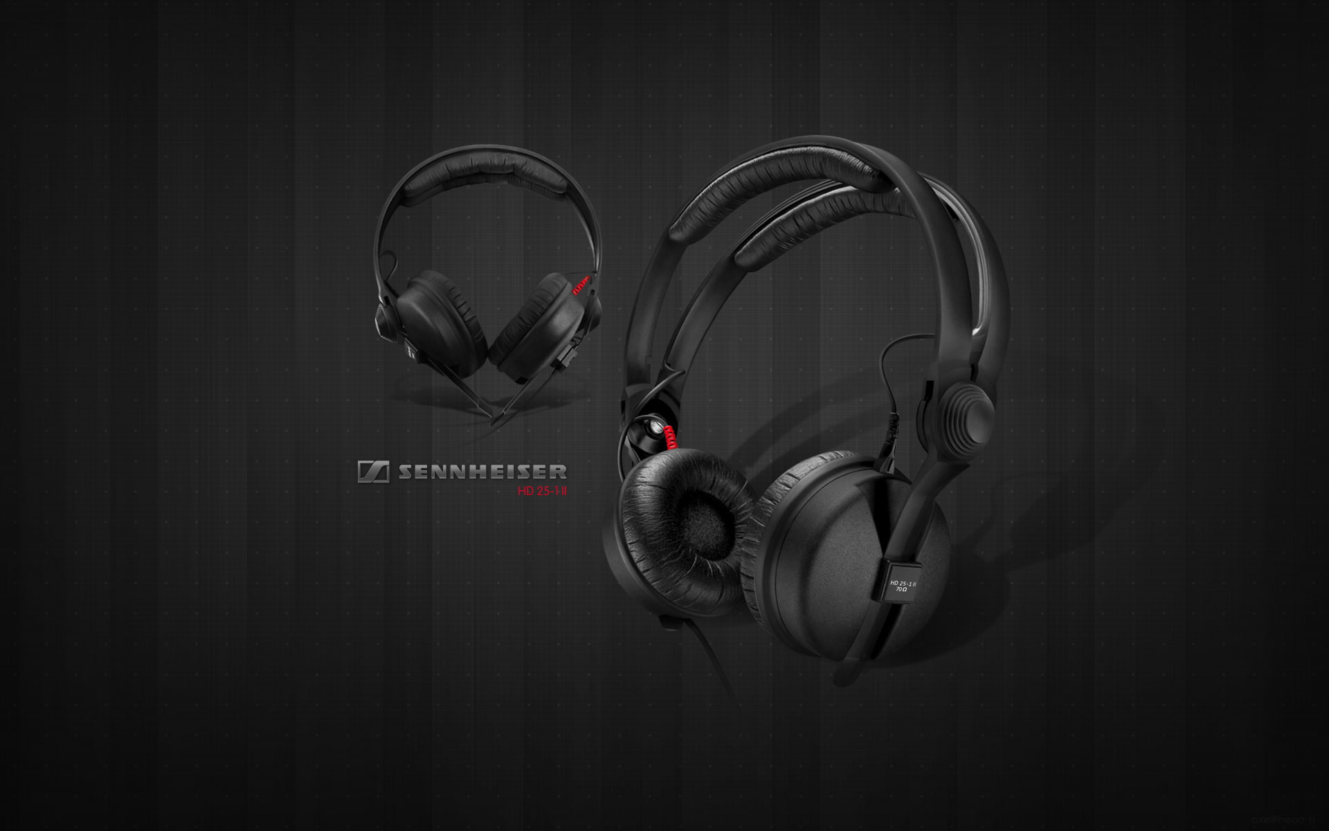 headphones, music, 1080P, sennheiser, HD Wallpaper