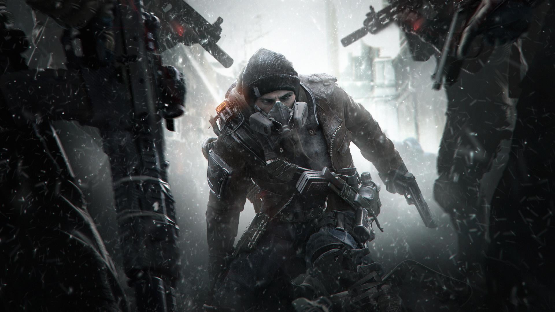protection, Tom Clancys The Division, Ubisoft Entertainment, The Division, The situation, weapon, Smoke, special forces, uniform, day, Fog, three quarter length, HD Wallpaper