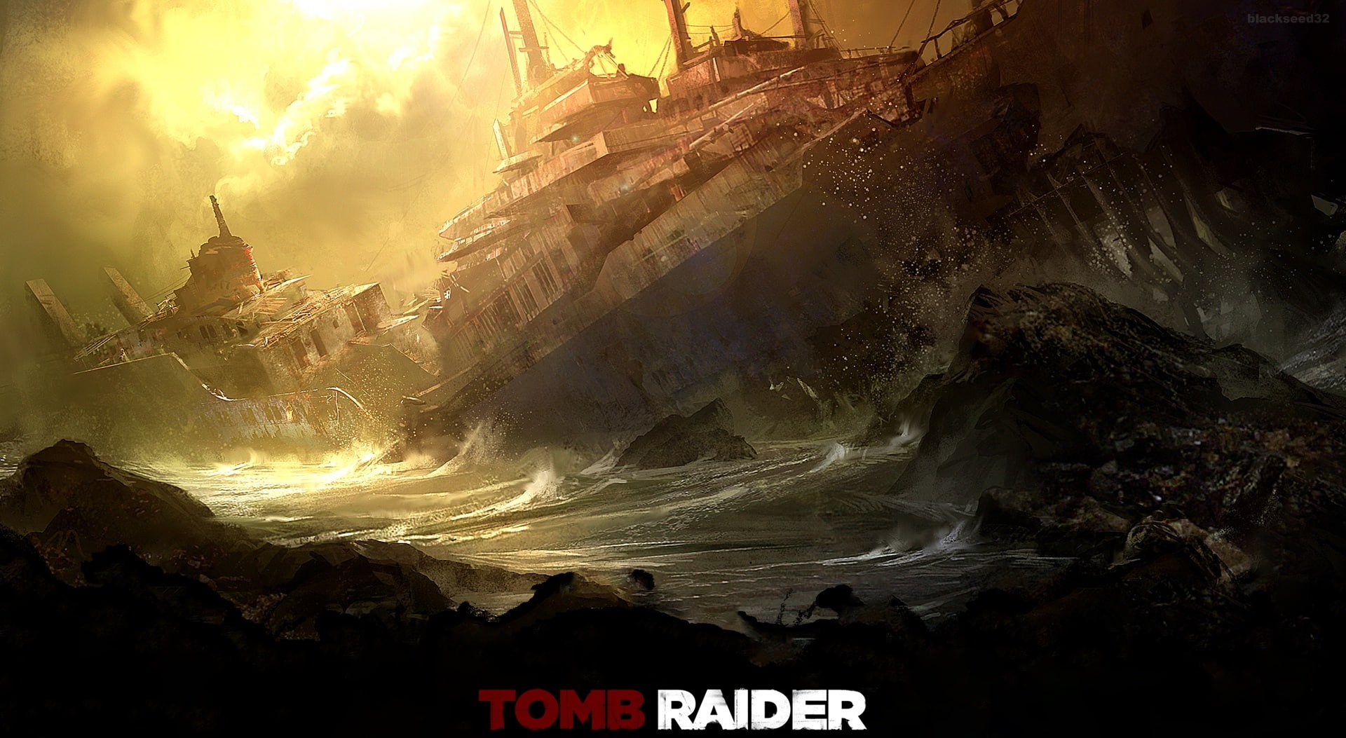 no people, Tomb Raider, mountain, communication, sky, travel, cloud - sky, rock - object, outdoors, Games, belief, architecture, survivor, tomb raider 9, HD Wallpaper