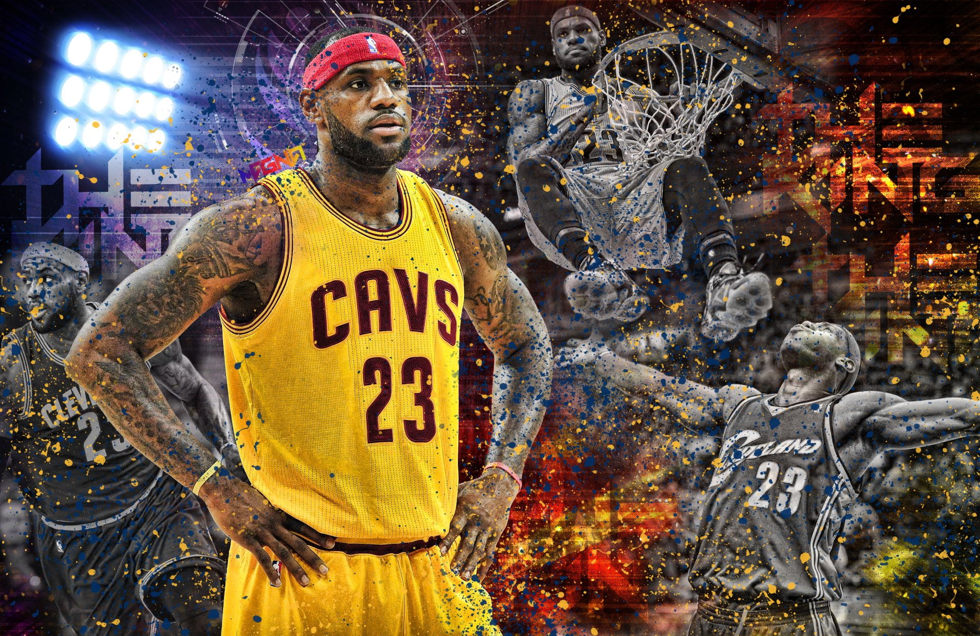 LeBron James, Basketball, 1080P, HD Wallpaper