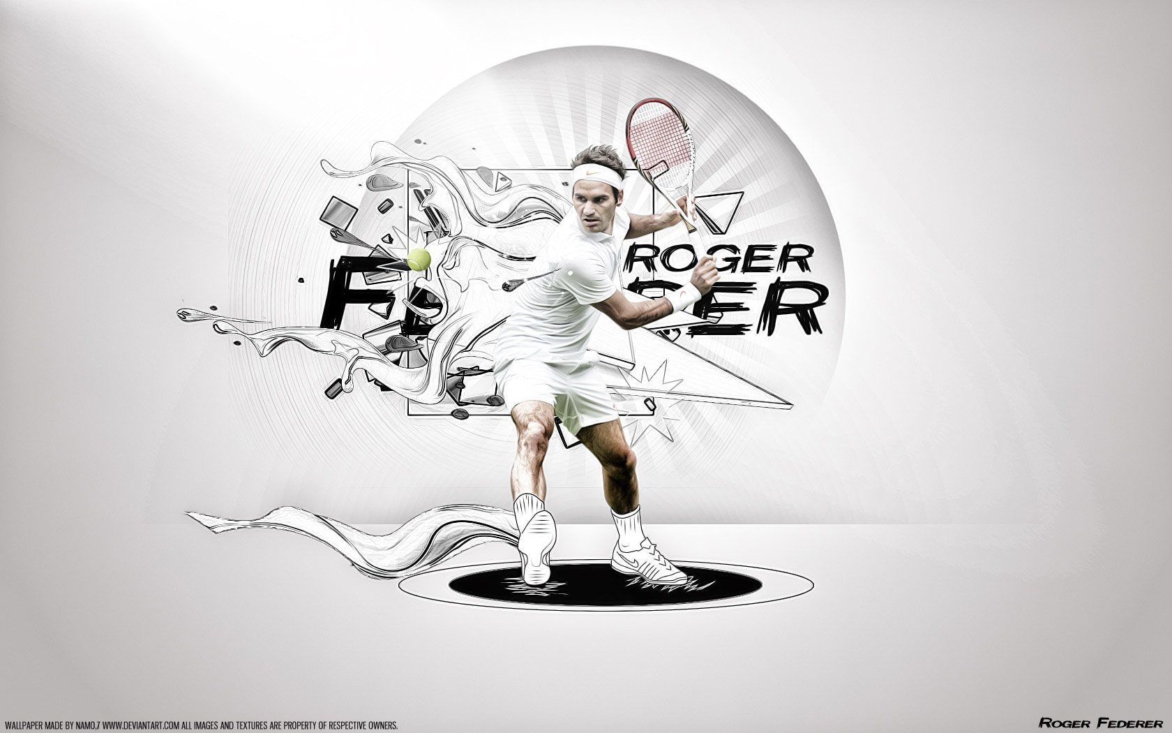 Tennis, 720P, Roger Federer, HD Wallpaper