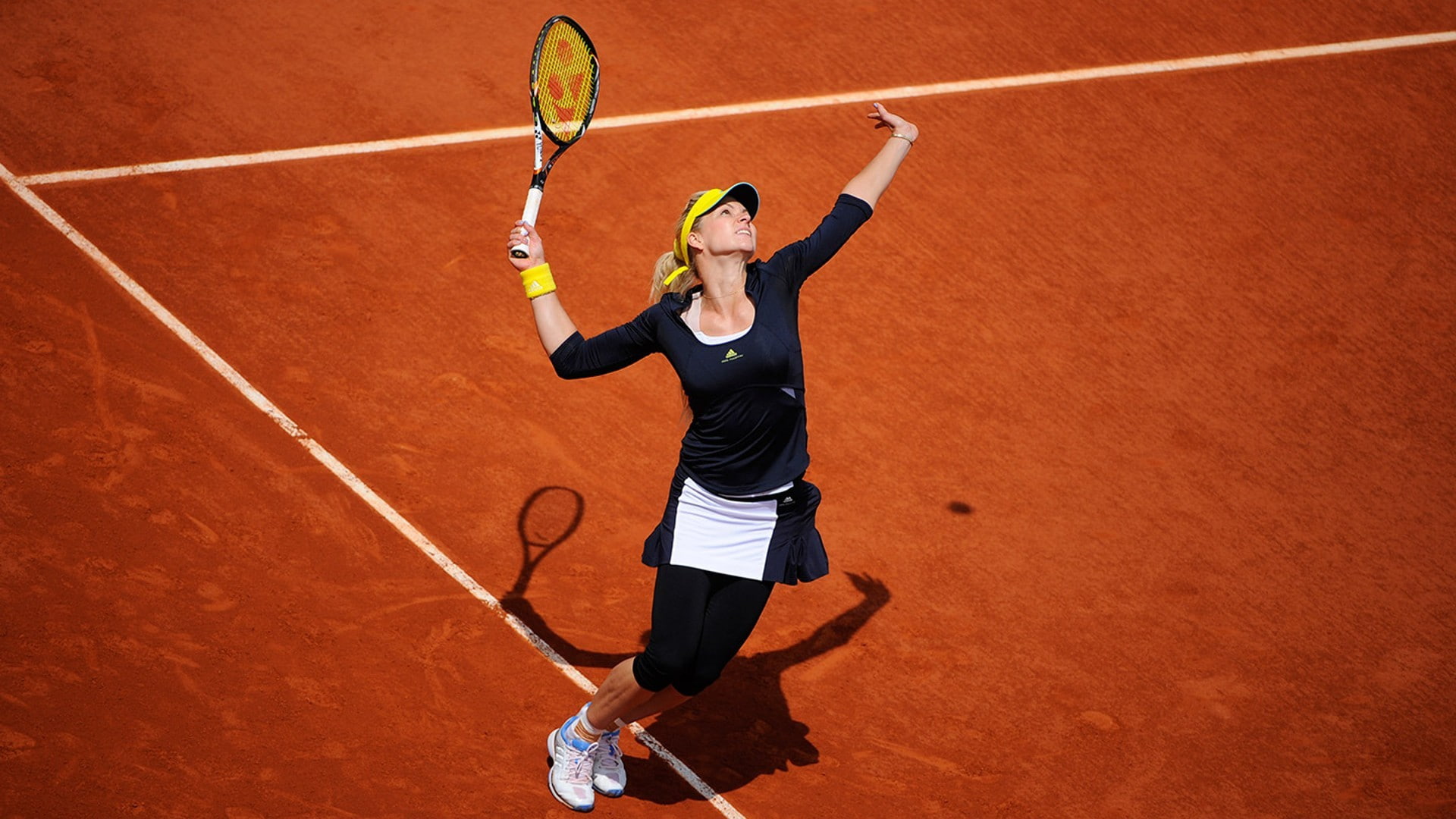 blonde, women, Maria Kirilenko, tennis player, 1080P, sportswear, tennis, HD Wallpaper