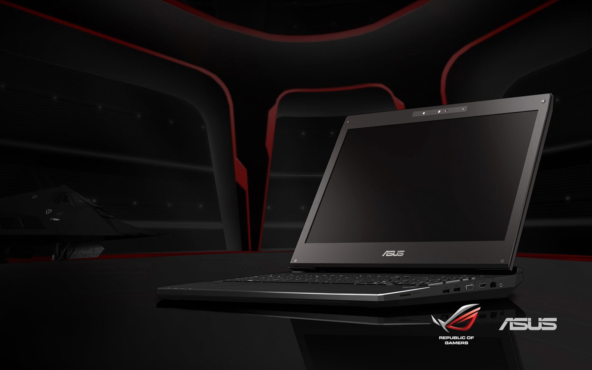 republic, notebook, asus, gamer, performance, 1080P, laptop, asus logo, HD Wallpaper