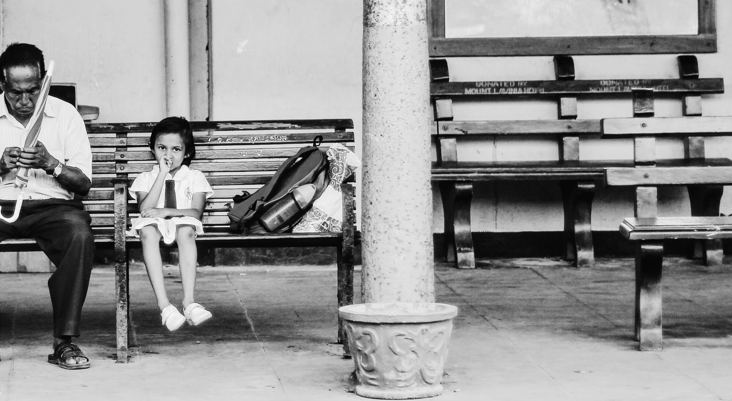 full length, togetherness, leisure activity, people, photograph, girl, black And White, child, girls, males, education, day, sitting, casual clothing, two people, HD Wallpaper