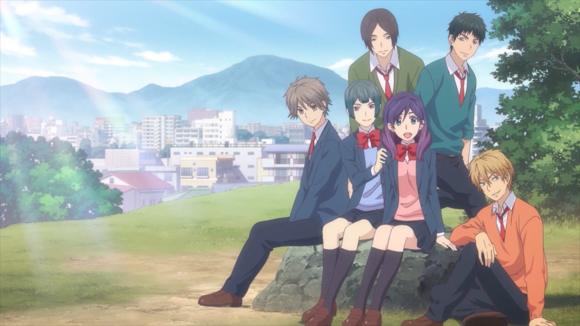 1080P, Kae Serinuma, Nozomu Nanashima, Shima Nishina, Not Me, Yuusuke Igarashi, Anime, Kiss Him, Asuma Mutsumi, Hayato Shinomiya, HD Wallpaper