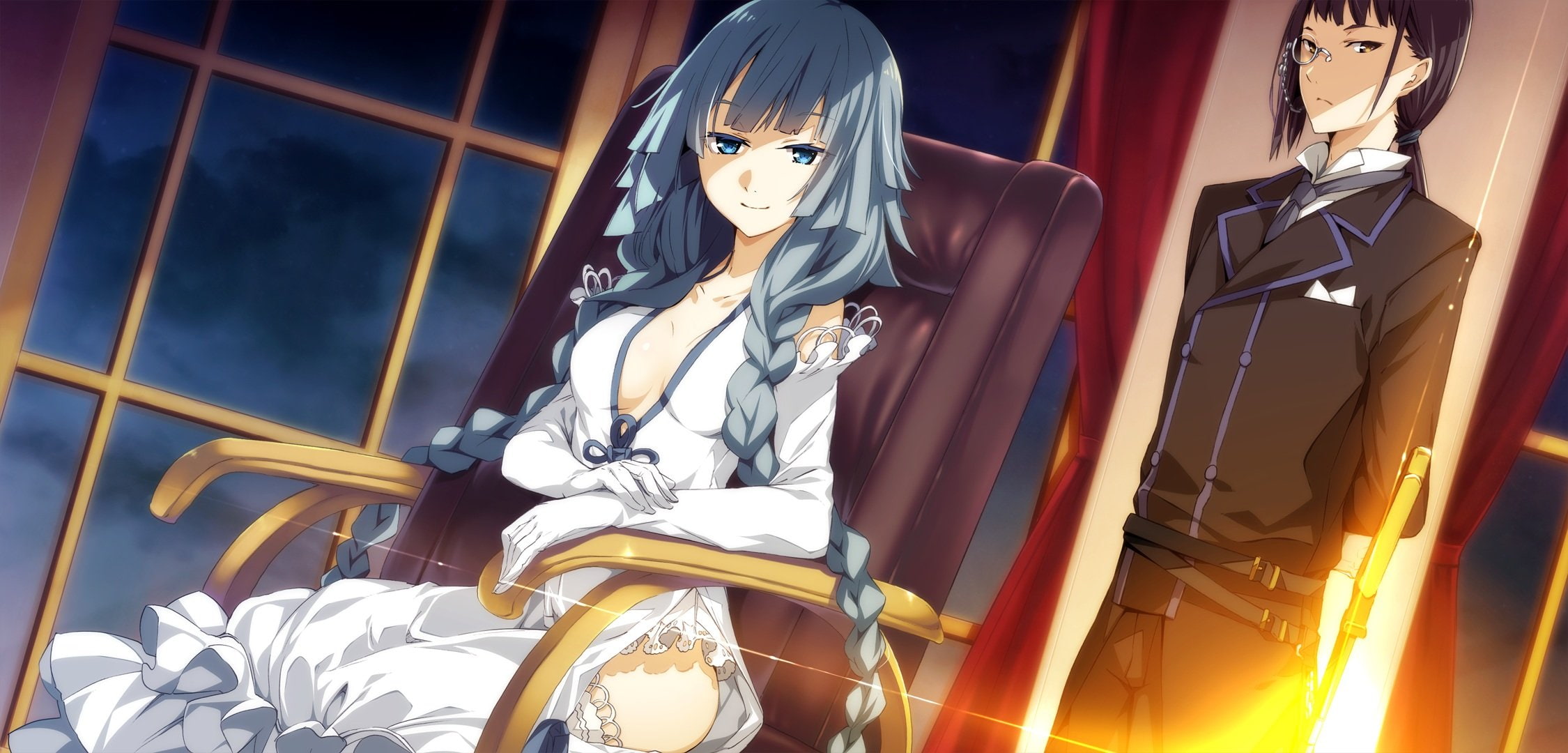 1080P, sensinkan gakuen, game, light, hachimyoujin, yuusuke, sousyu, HD Wallpaper