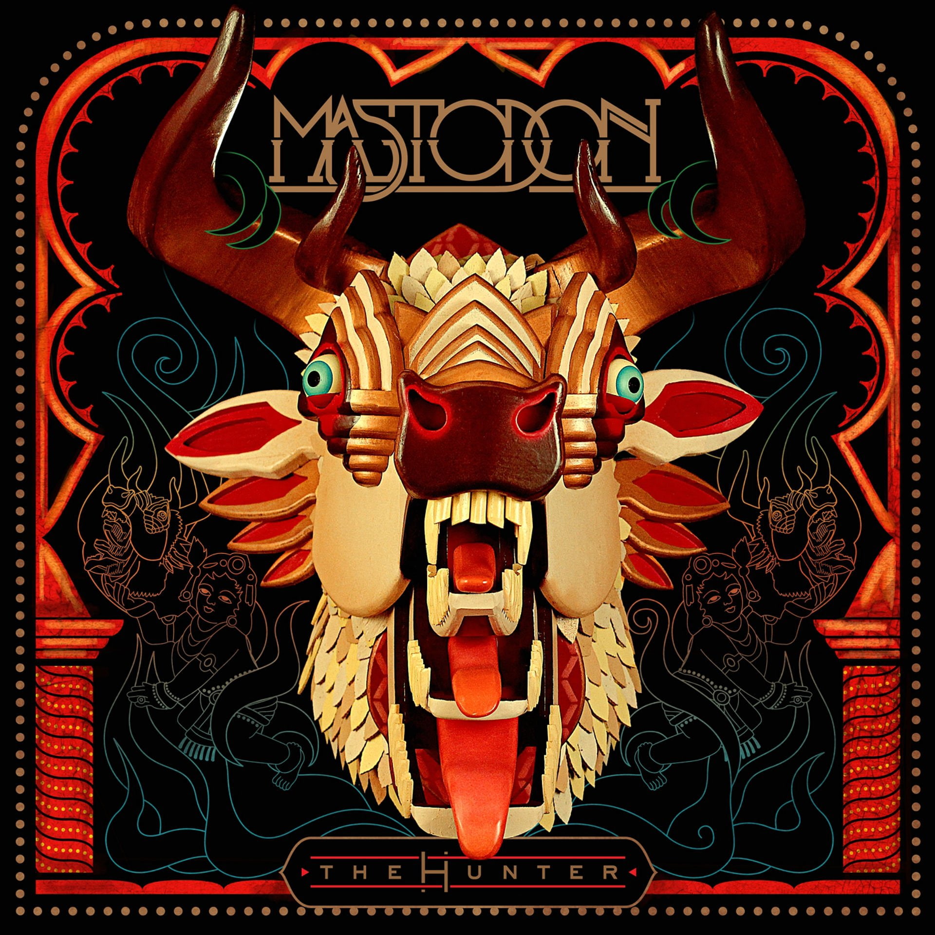dark, metal, sludge, 1080P, heavy, fantasy, psychedelic, mastodon, progressive, Phone HD Wallpaper