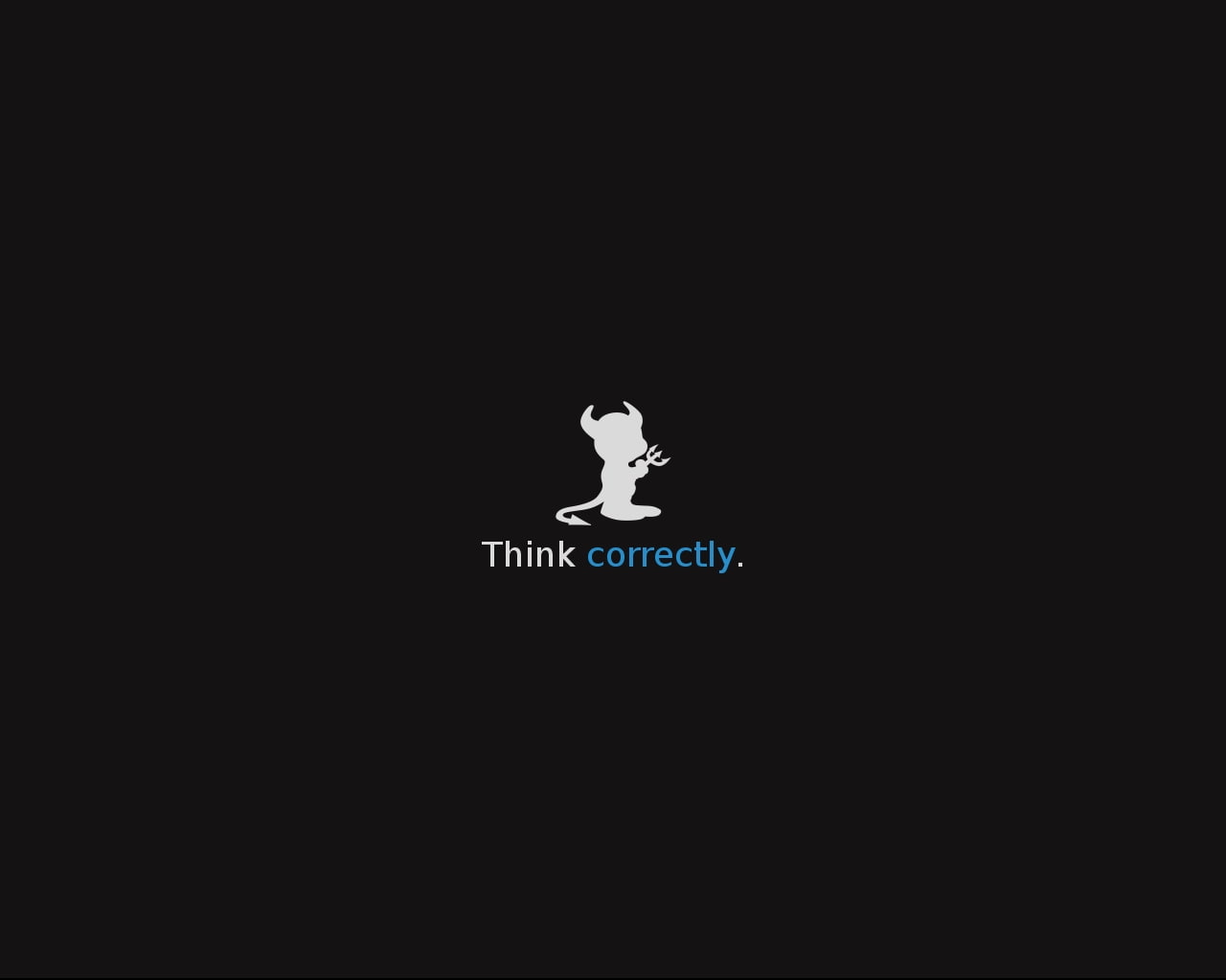 720P, x, freebsd, art, devil, hd, minimalistic, HD Wallpaper