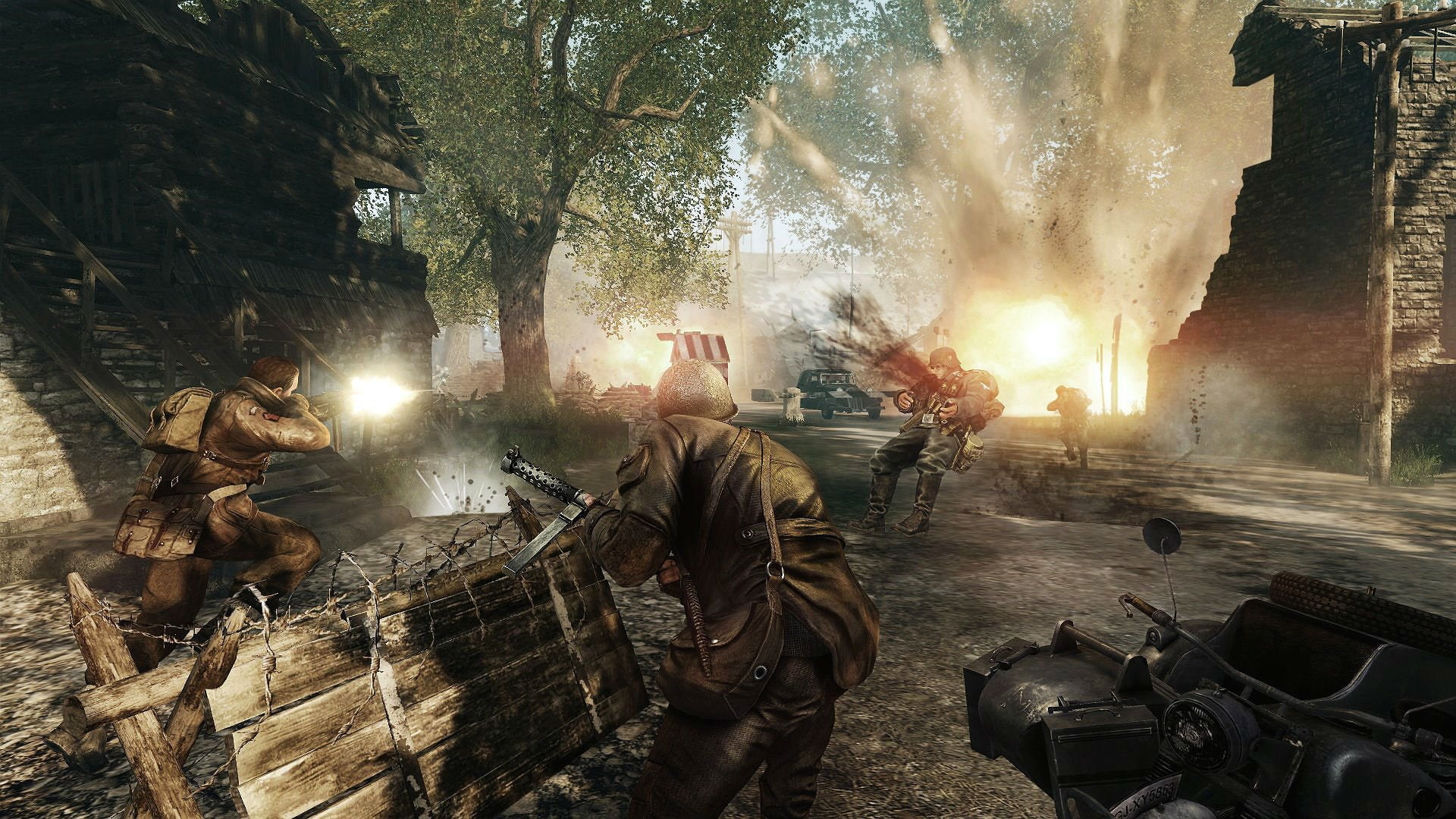 wwll, 1080P, war, front, battle, enemy, fighting, ww2, shooter, military, HD Wallpaper