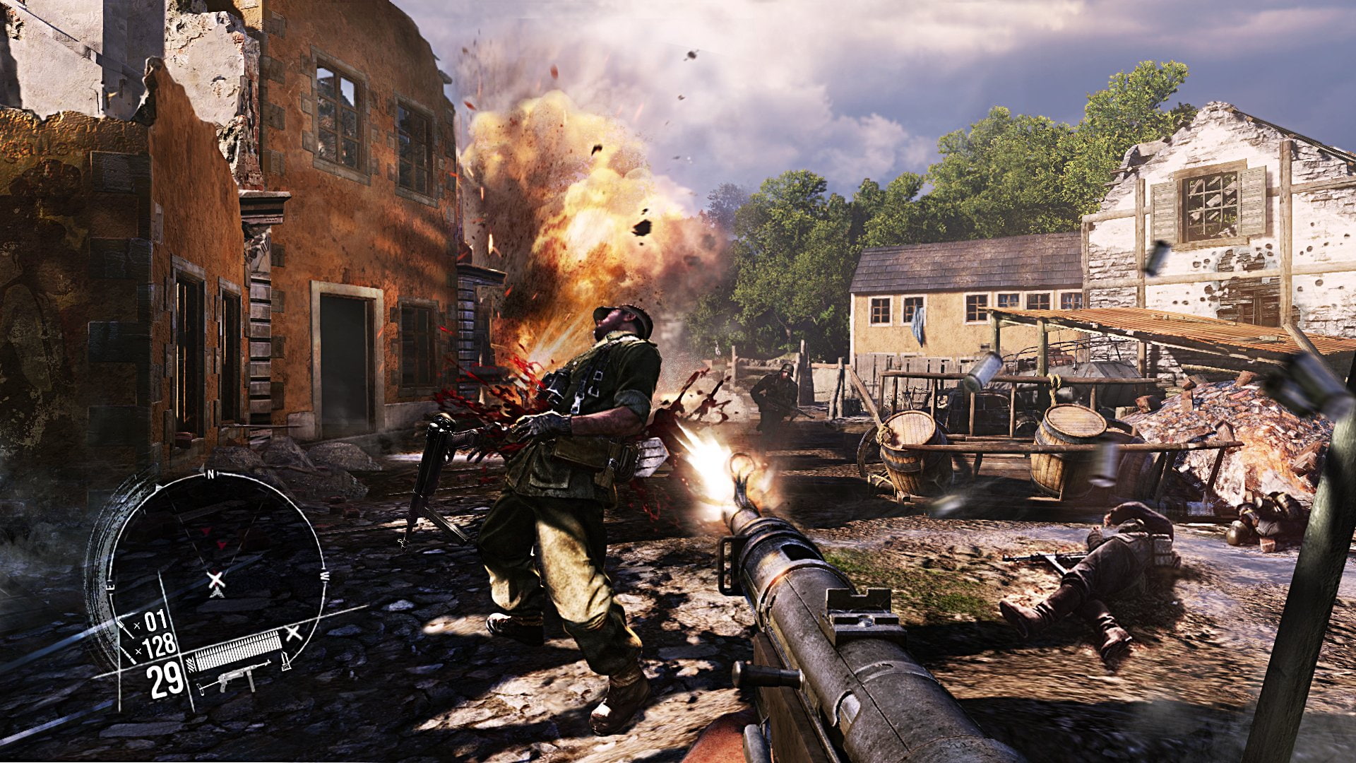 wwll, 1080P, front, fighting, military, ww2, battle, shooter, war, enemy, HD Wallpaper