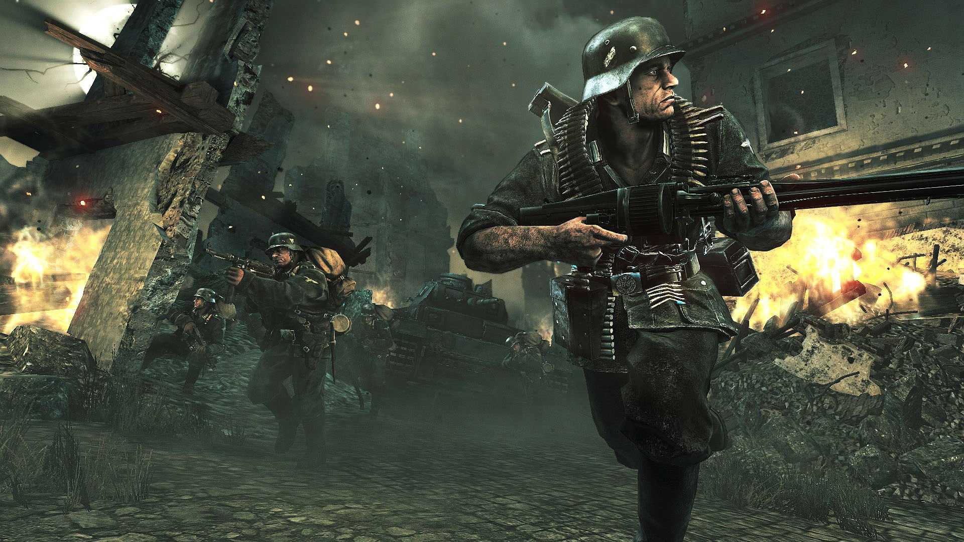 military, 1080P, ww2, enemy, shooter, battle, front, wwll, fighting, war, HD Wallpaper