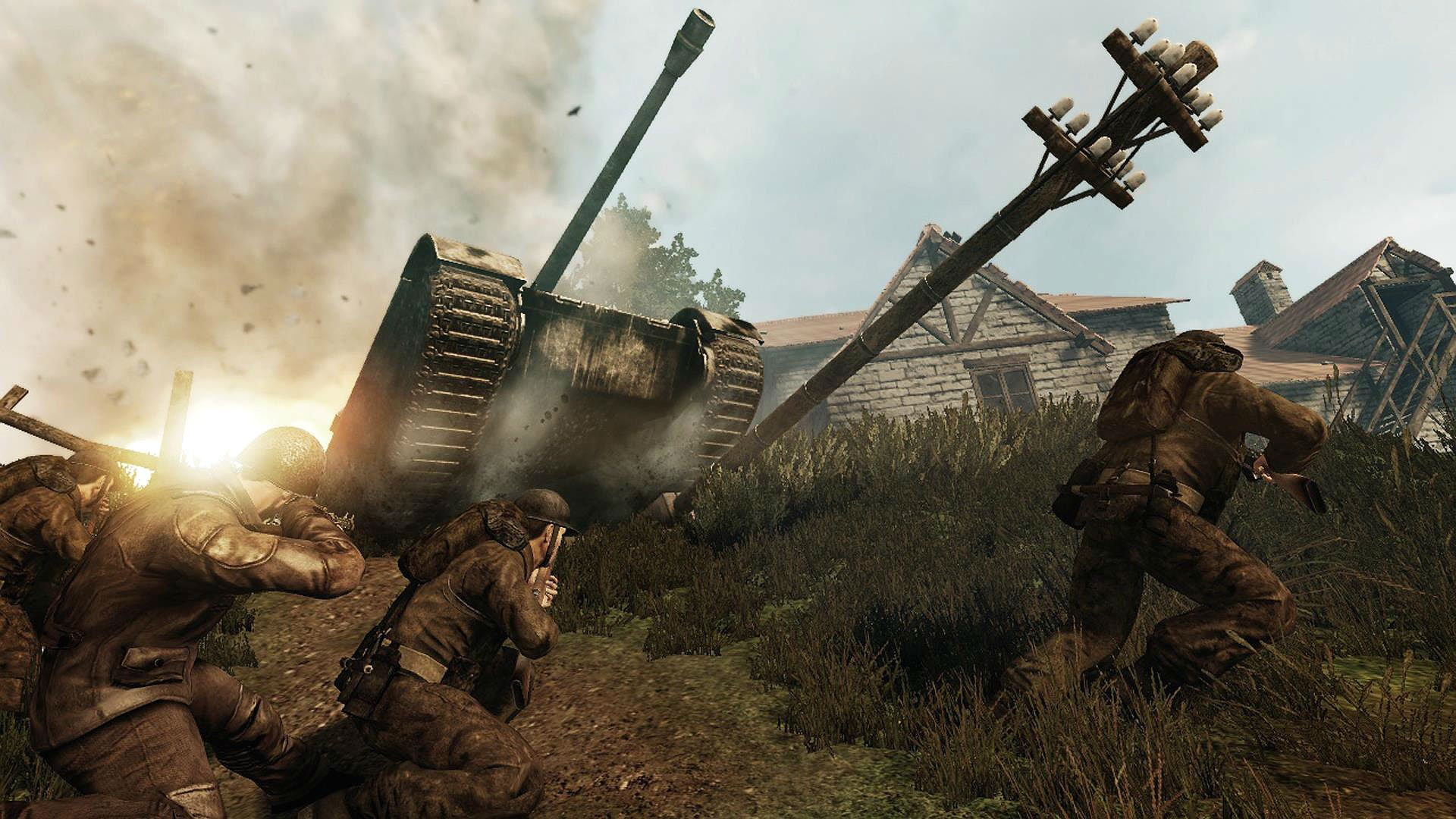battle, enemy, fighting, ww2, 1080P, military, shooter, front, wwll, war, HD Wallpaper