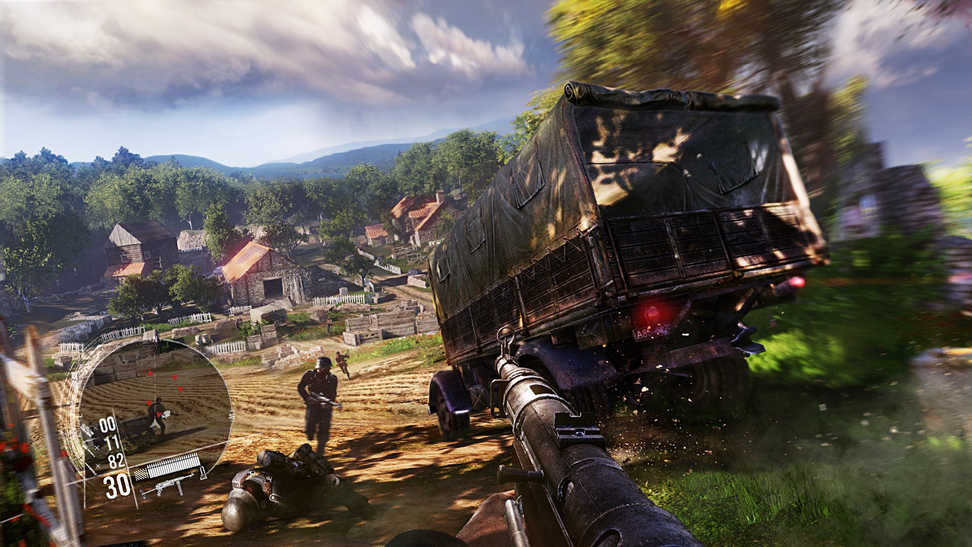 shooter, 1080P, front, war, fighting, ww2, enemy, battle, military, wwll, HD Wallpaper