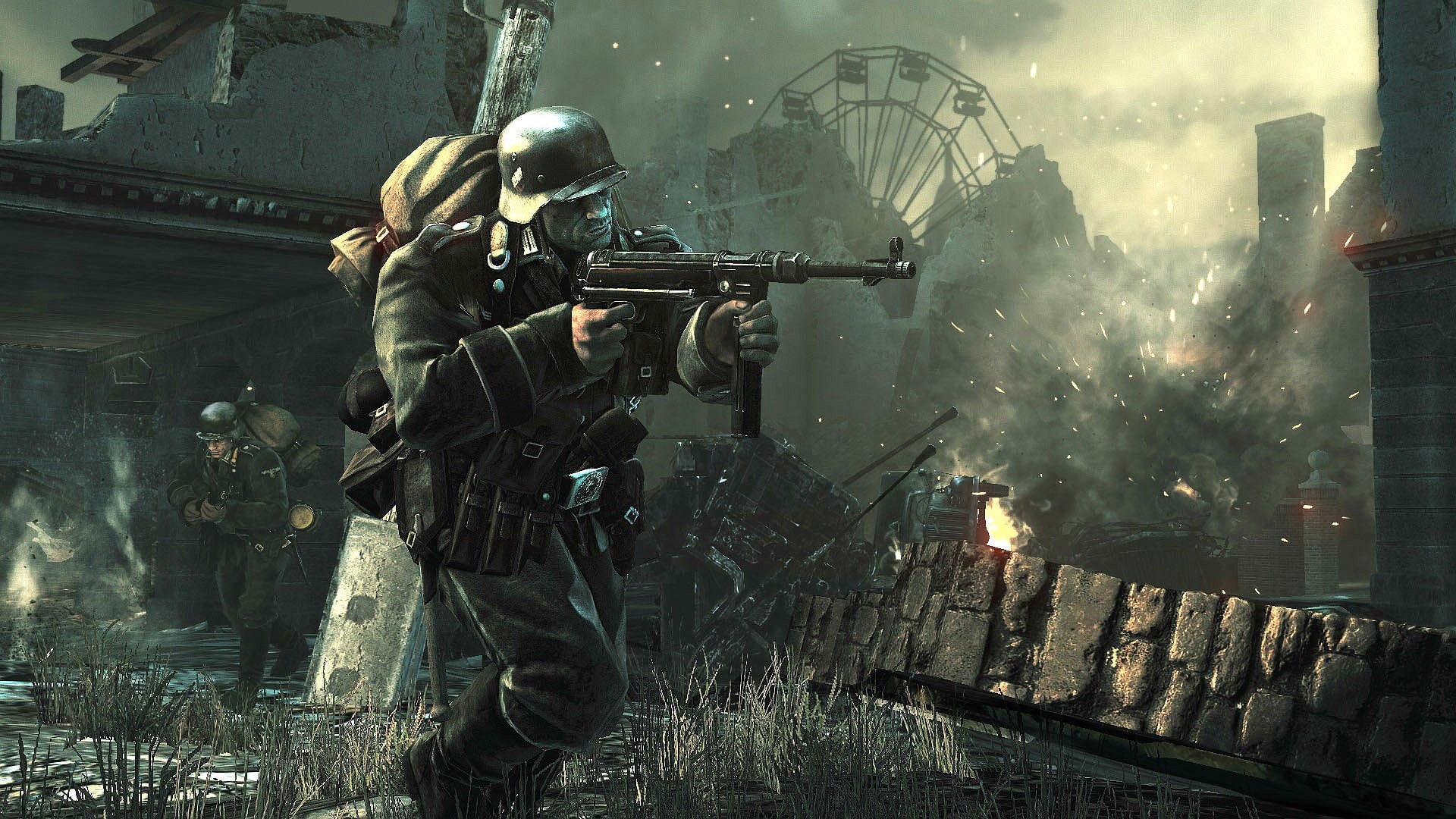 war, 1080P, battle, shooter, military, front, ww2, wwll, fighting, enemy, HD Wallpaper