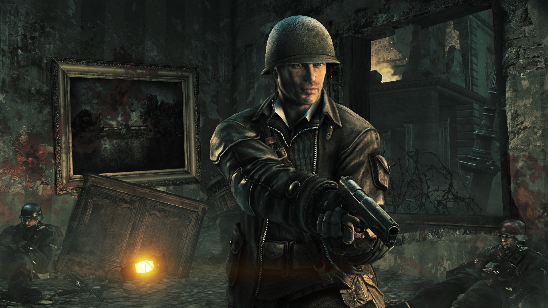 war, military, shooter, fighting, 1080P, wwll, front, battle, enemy, ww2, HD Wallpaper
