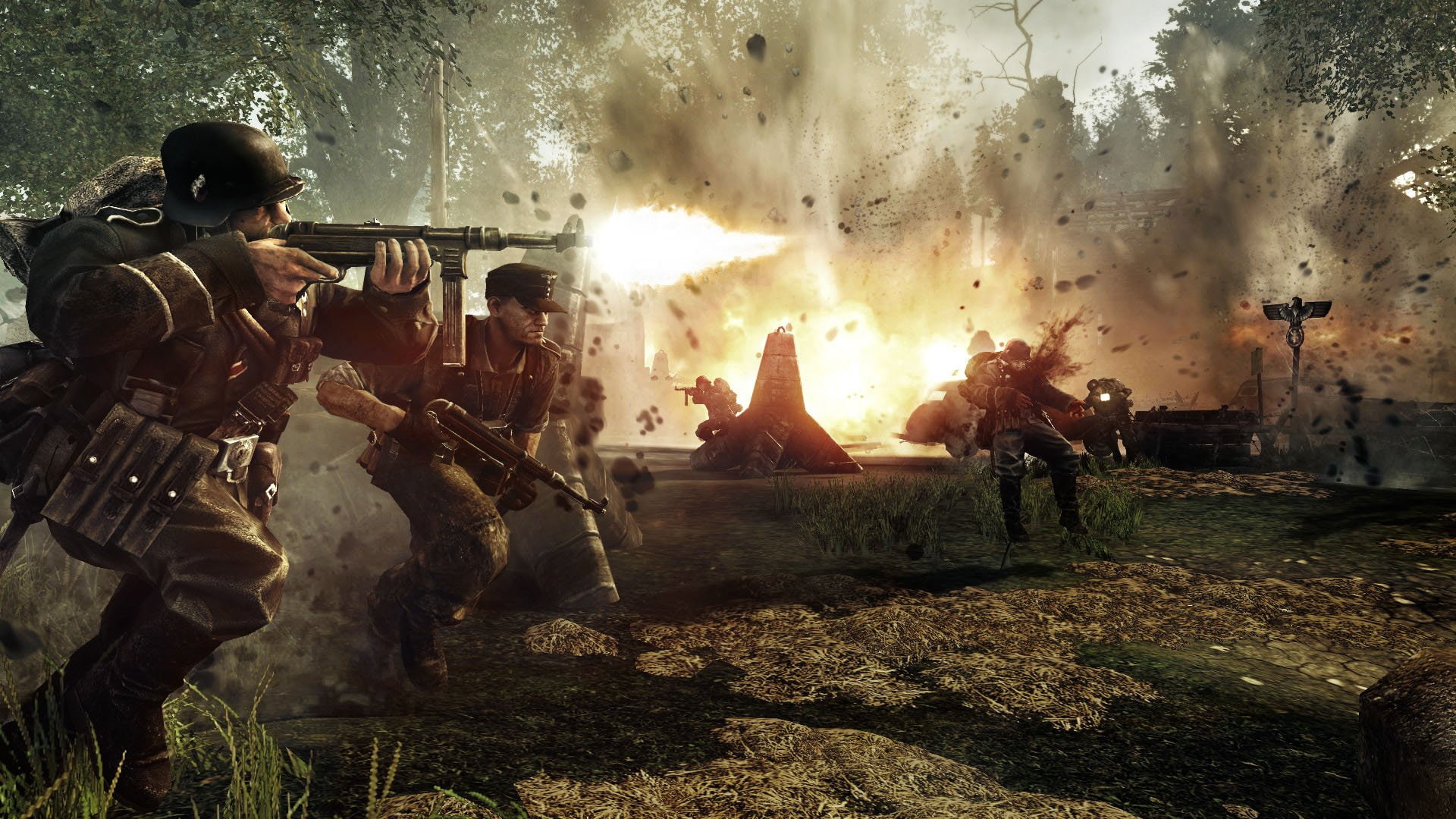 ww2, front, 1080P, enemy, war, military, shooter, battle, wwll, fighting, HD Wallpaper