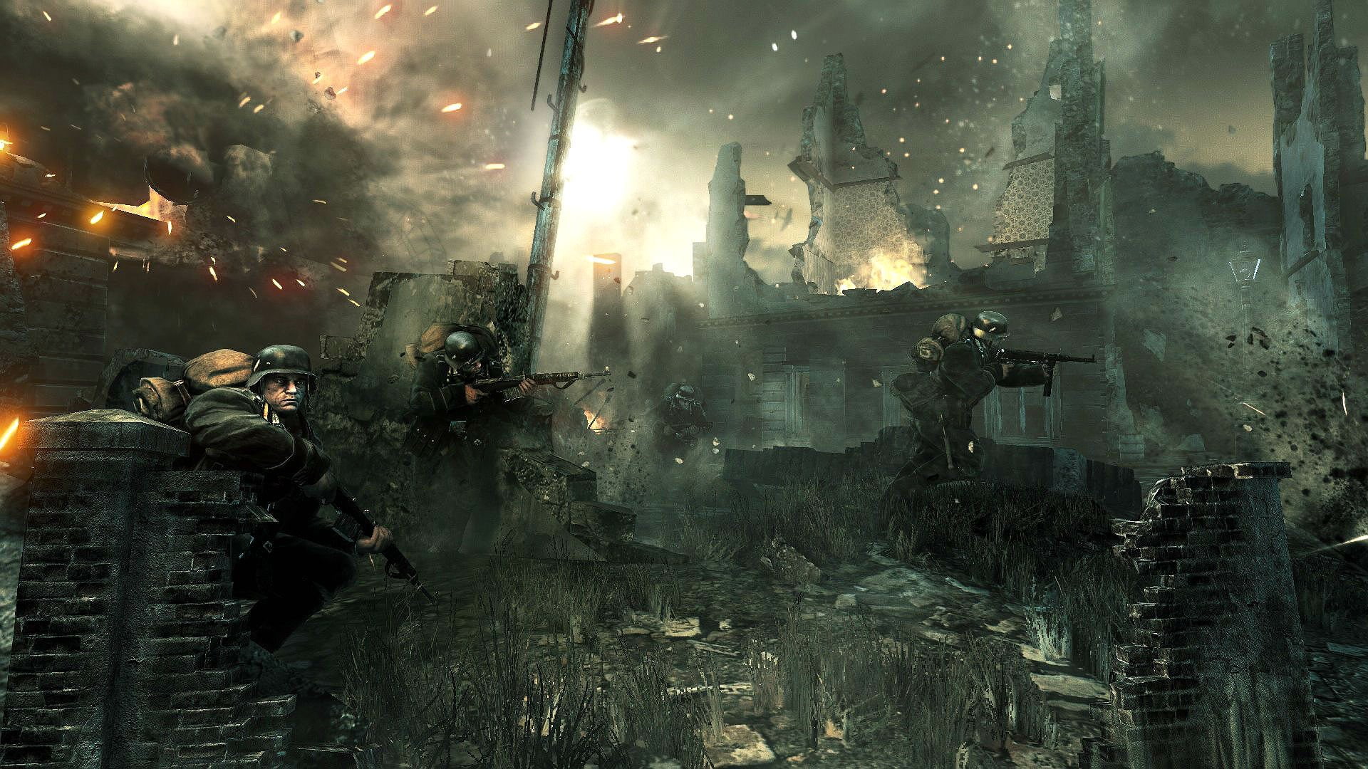 shooter, enemy, front, 1080P, battle, wwll, war, military, fighting, ww2, HD Wallpaper