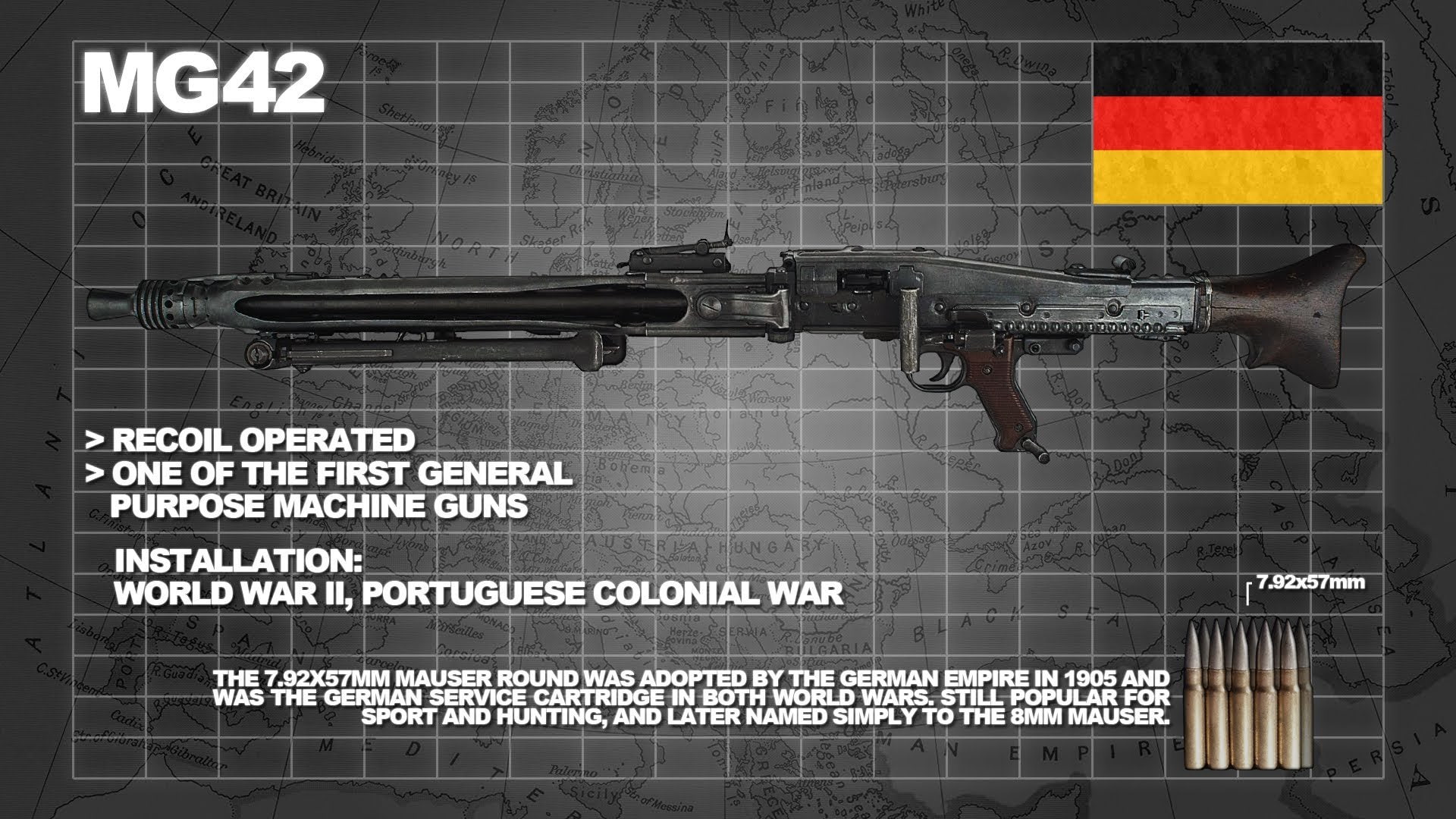 wwll, military, gun, ww2, 1080P, machine, mg42, germany, weapon, HD Wallpaper