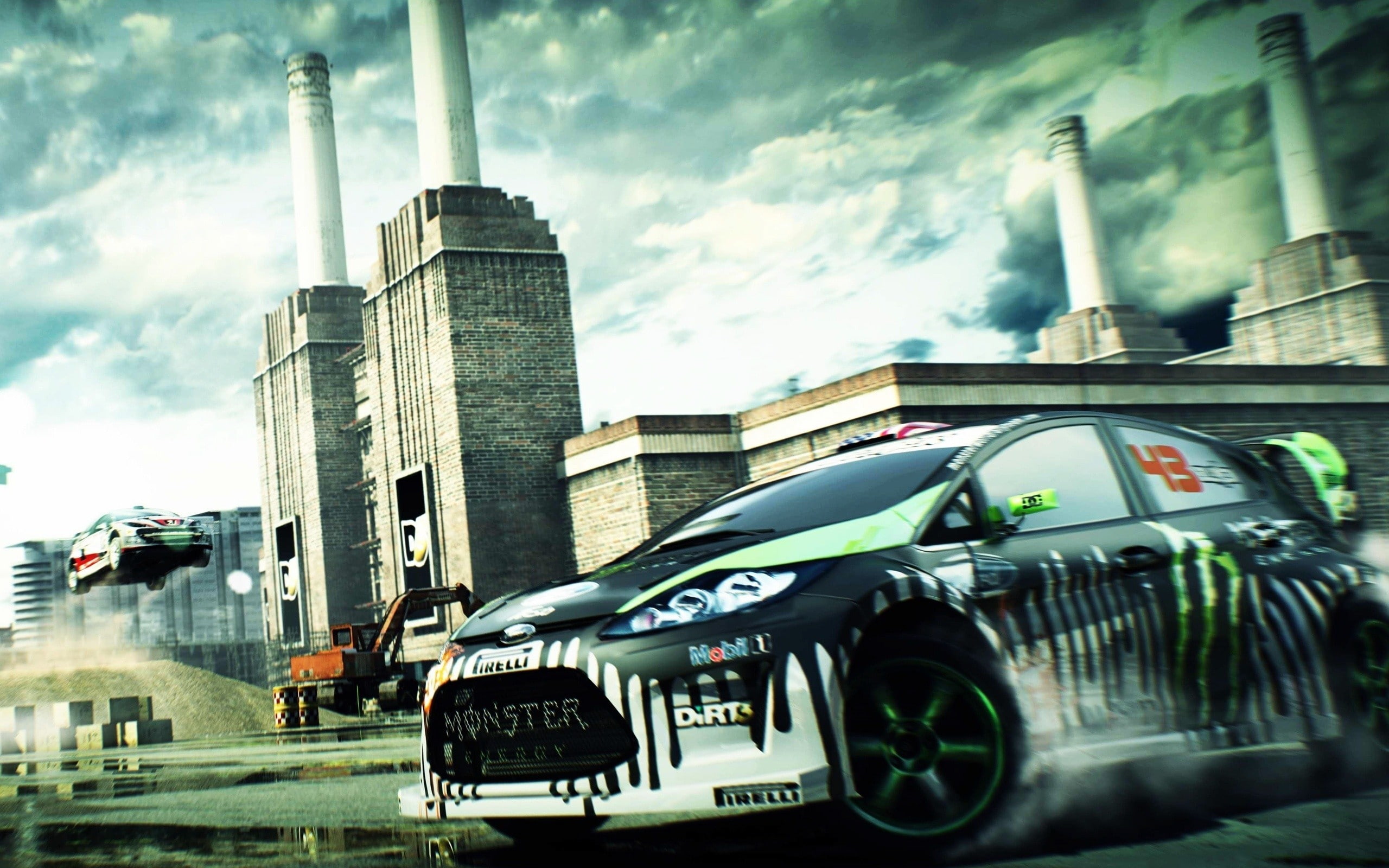 2K, car, Ford Focus RS, DiRT 3, HD Wallpaper