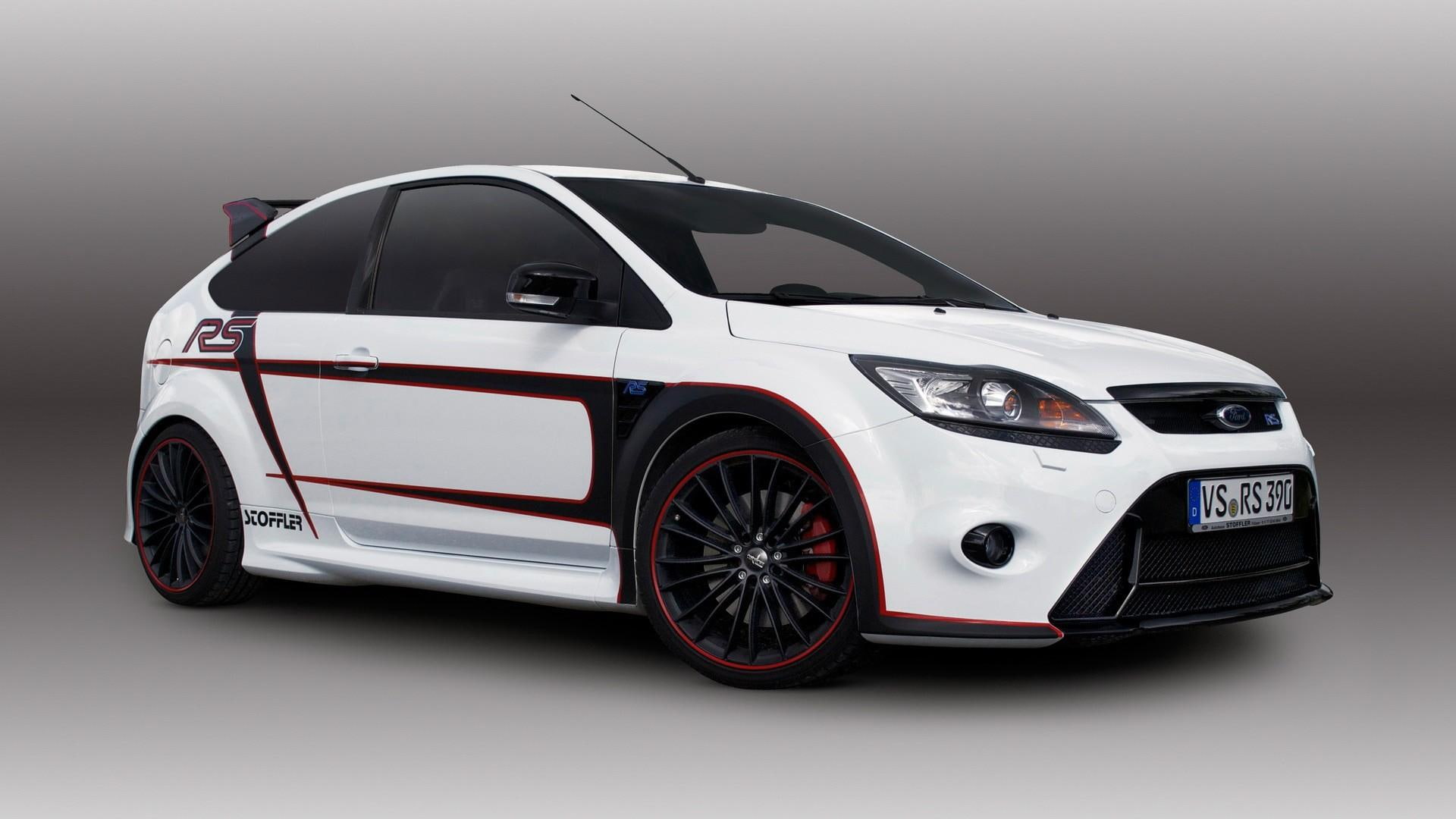 cars, rs, focus, 1080P, ford, gray, ford focus, HD Wallpaper