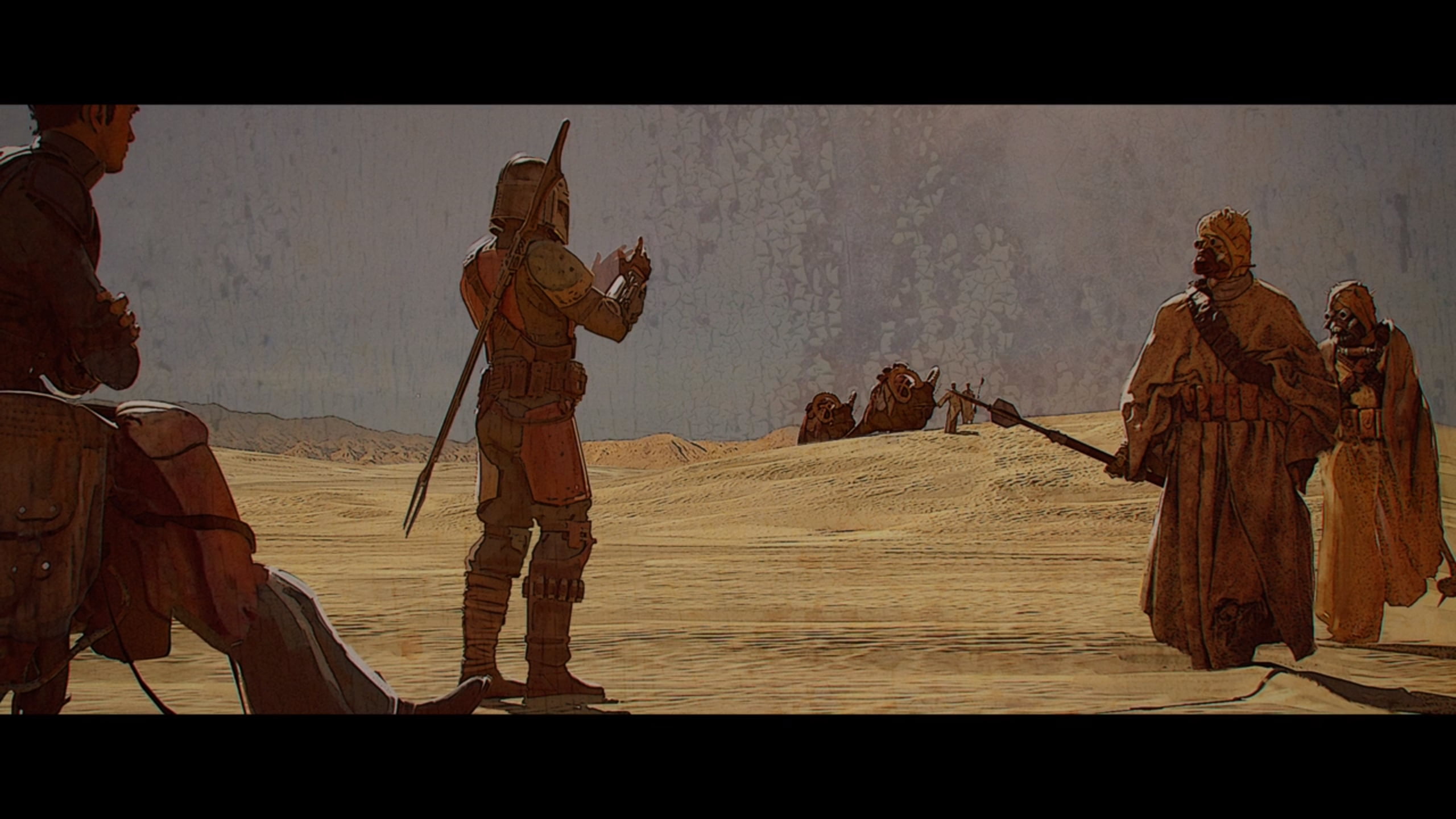 The Mandalorian, 2K, spoilers, Star Wars, HD Wallpaper