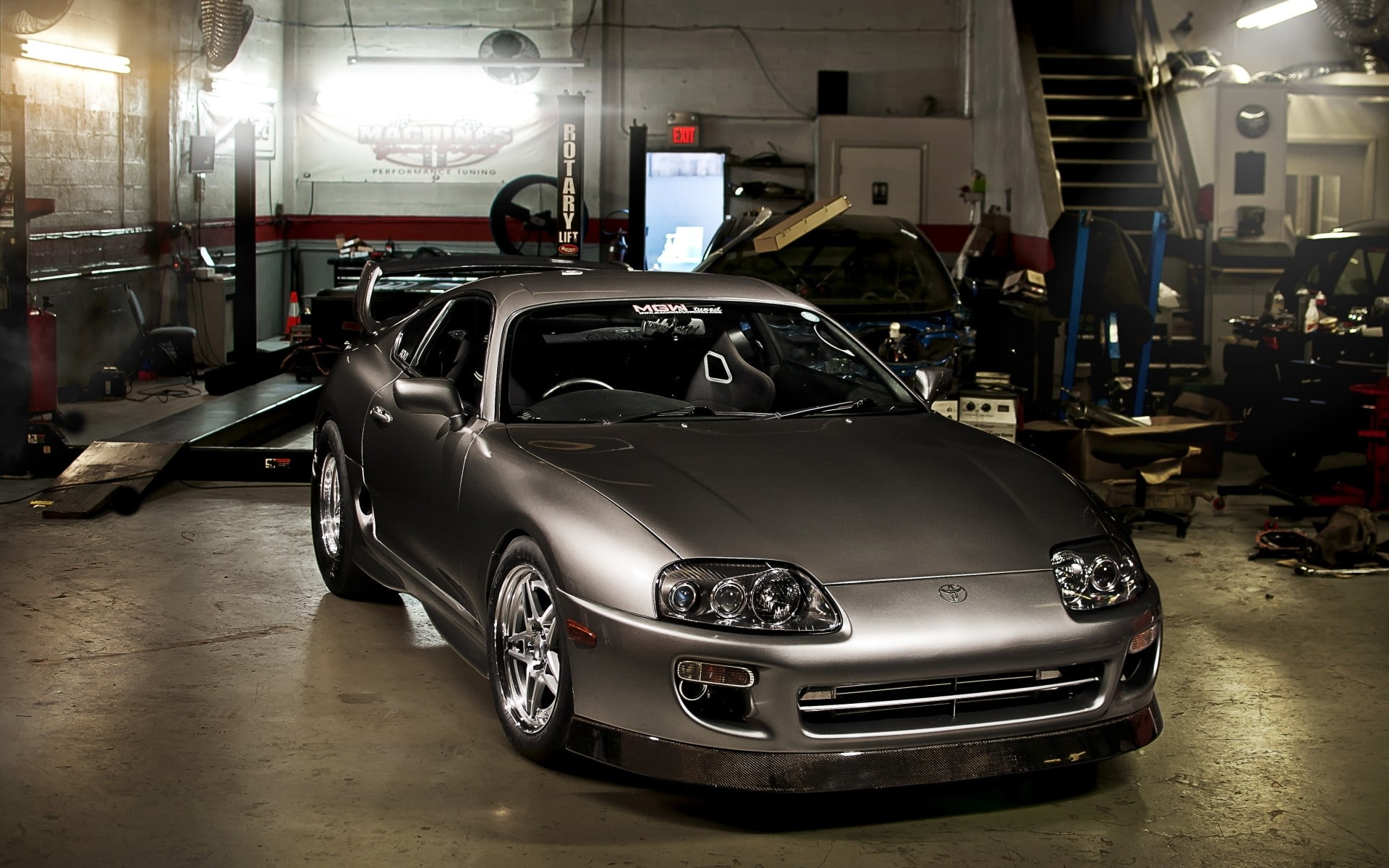 cars, hd, toyota, 1080P, shop, supra, HD Wallpaper