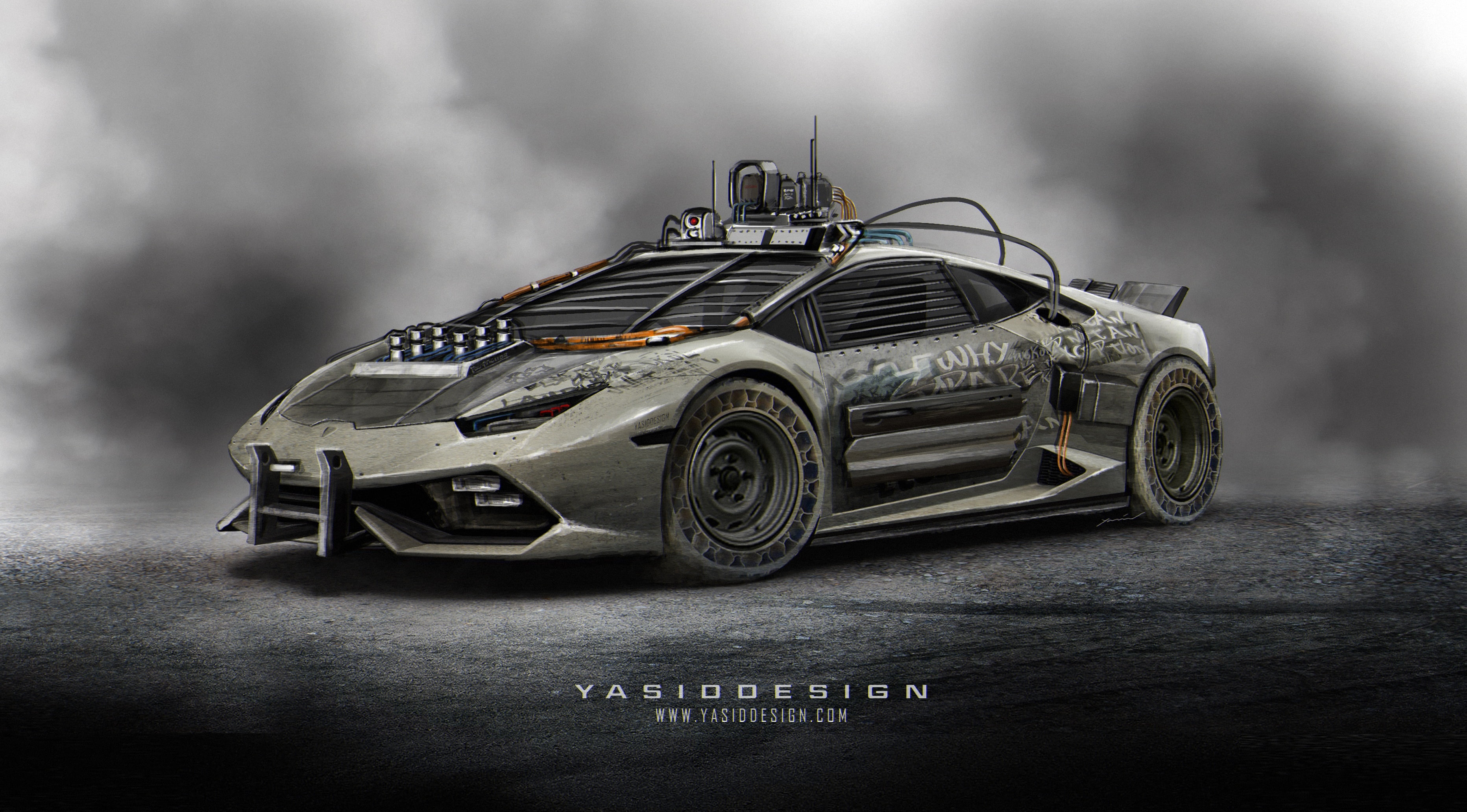 Yasid Oozeear, 2K, car, auto, Lamborghini, Lamborghini Huracan, Yasid Design, tuning, HD Wallpaper