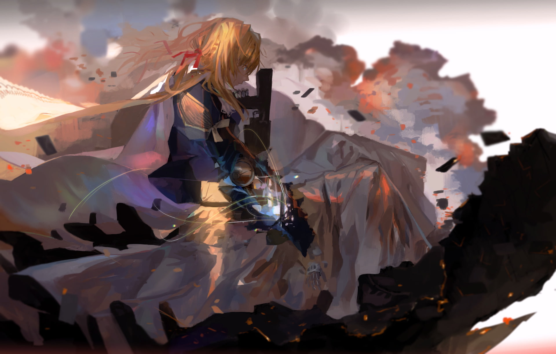 Violet Evergarden (Character), 1080P, Violet Evergarden, Anime, HD Wallpaper