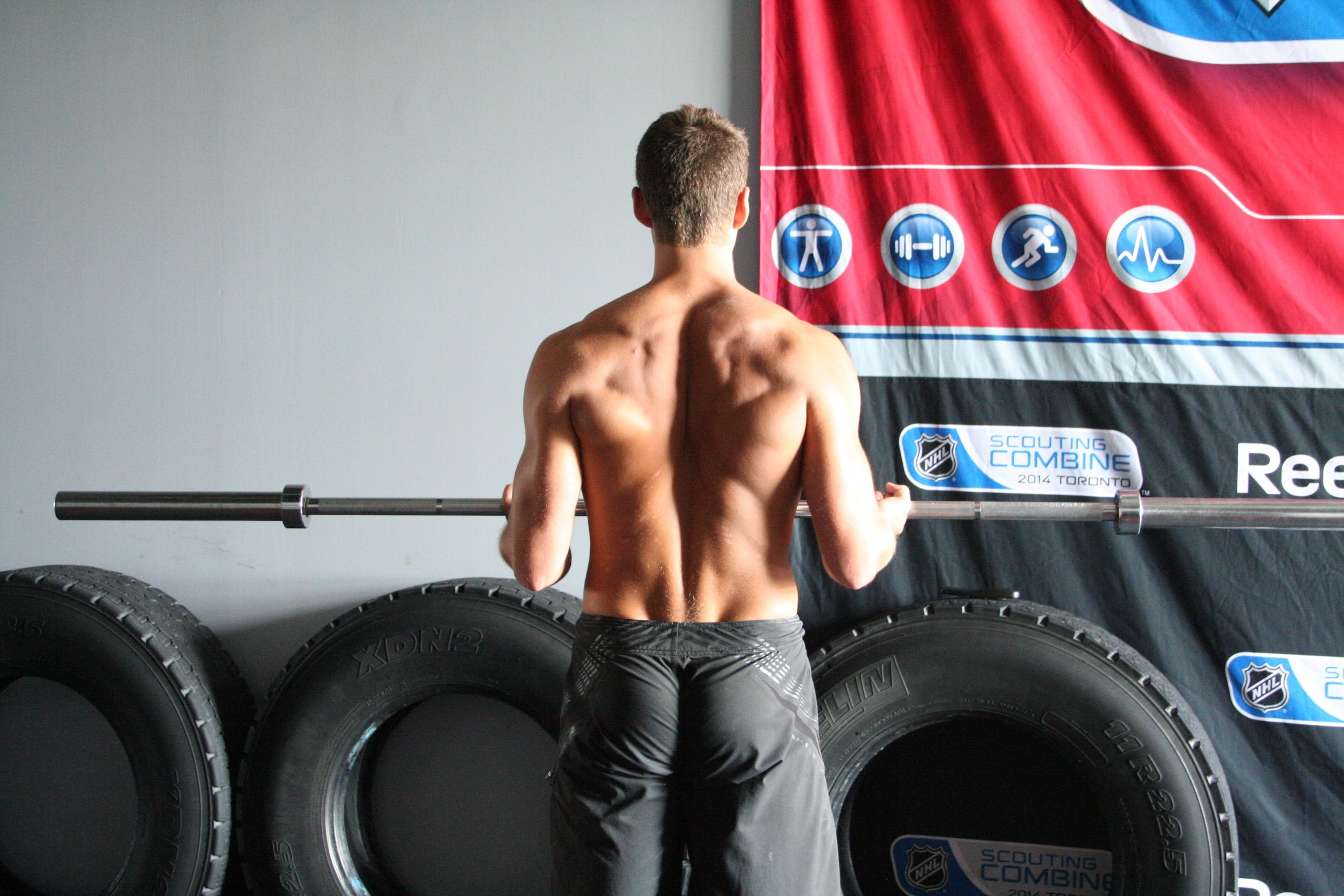 squat, exercising, chest, back, human body part, holding, vaughan, powerlifting, weights, fit, strength, young adult, bar, body conscious, sports training, HD Wallpaper