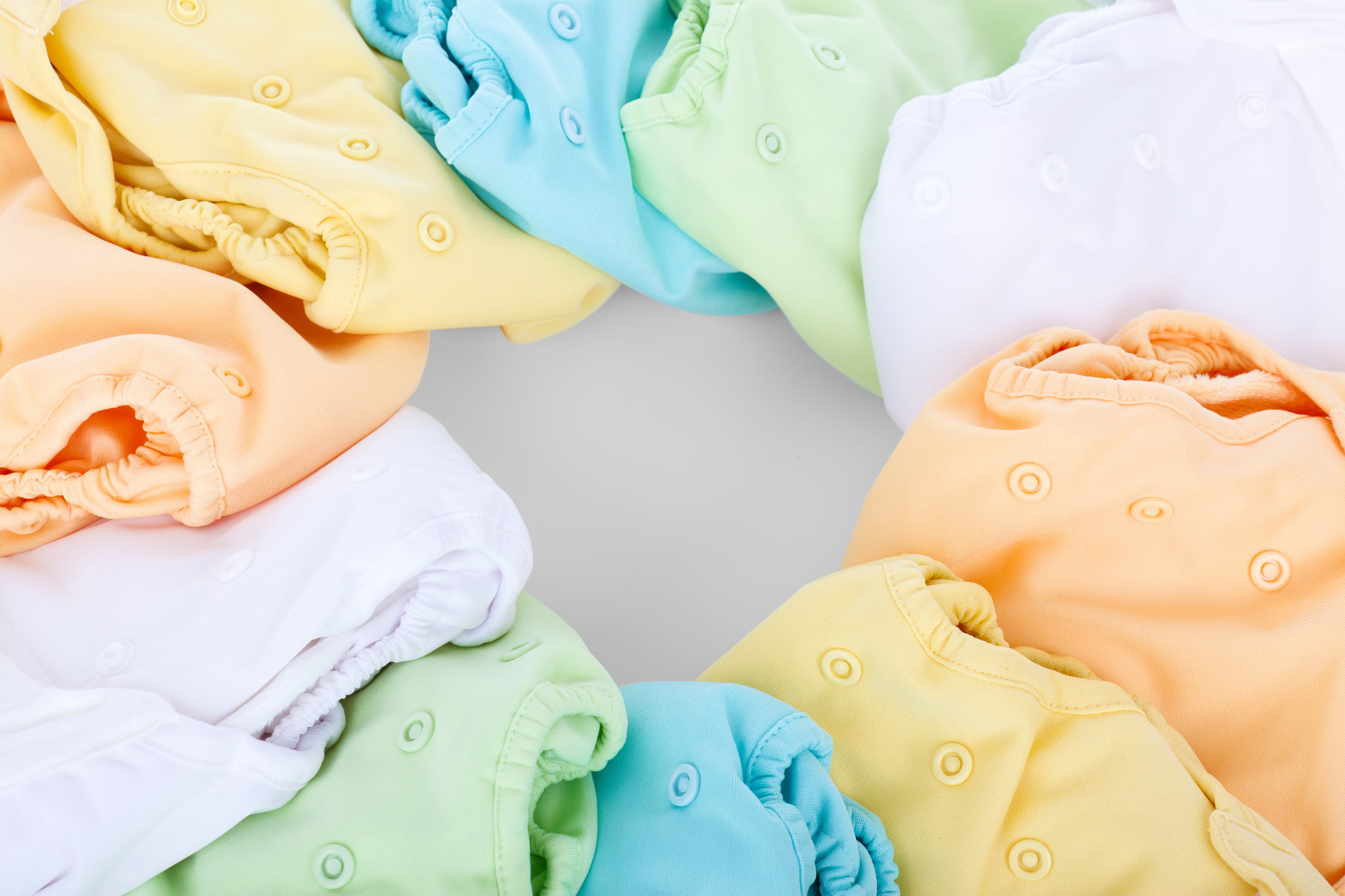white, lying on back, close-up, human representation, 4K, blue, young, human face, baby, temptation, colorful, cloth, cute, clothing, pregnant, yellow, HD Wallpaper