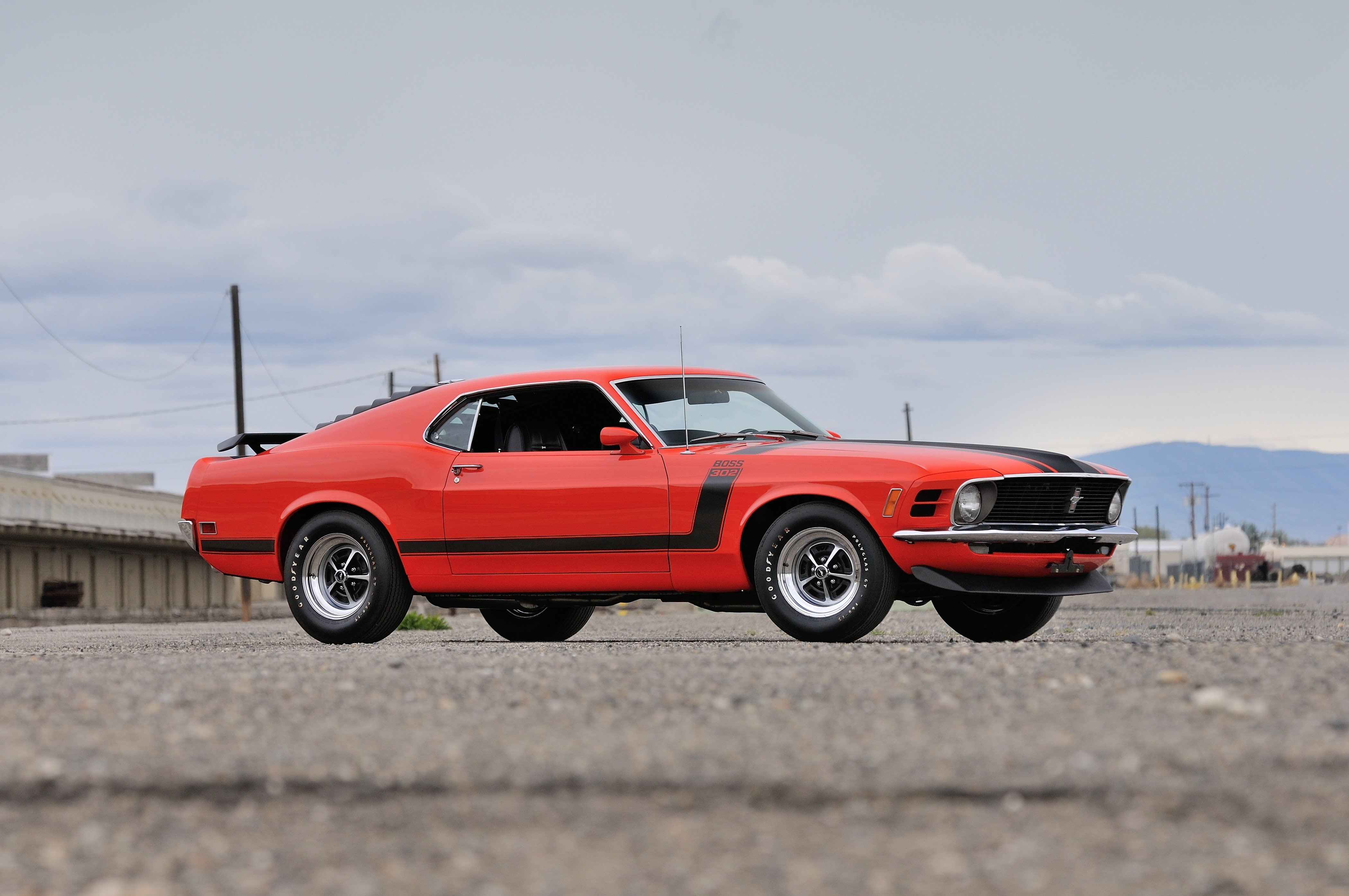 fastback, Ford, 4K, Mustang, muscle, boss, classic, usa, 1970, 302, HD Wallpaper