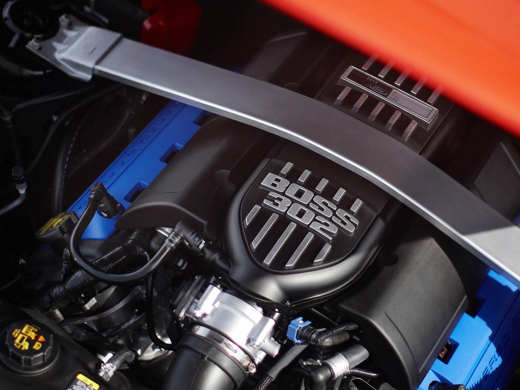 boss, mustang, engines, 2012, muscle, engine, 1080P, ford, 302, HD Wallpaper