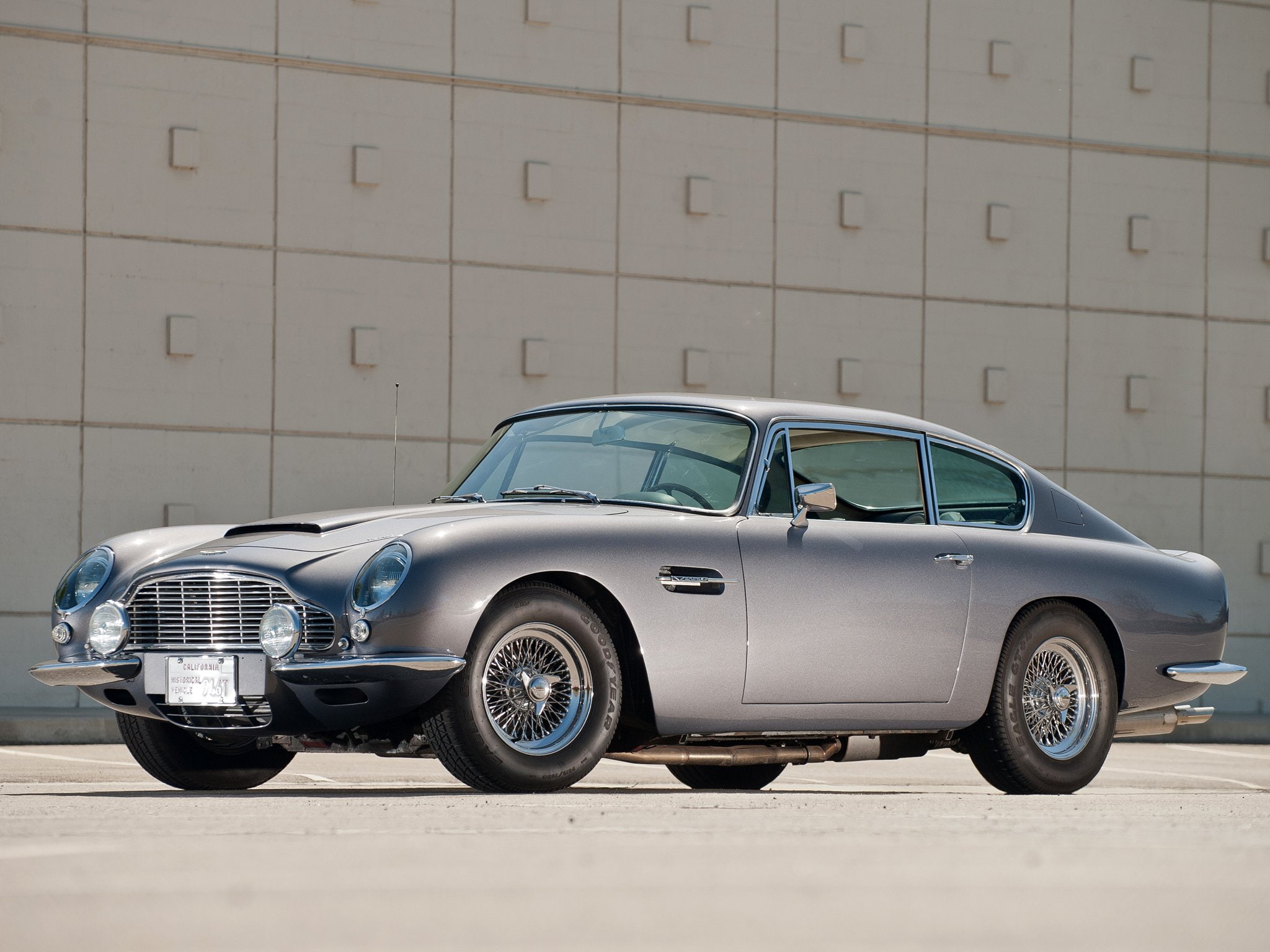 db6, classic, 1080P, aston, vantage, martin, 1965 69, HD Wallpaper