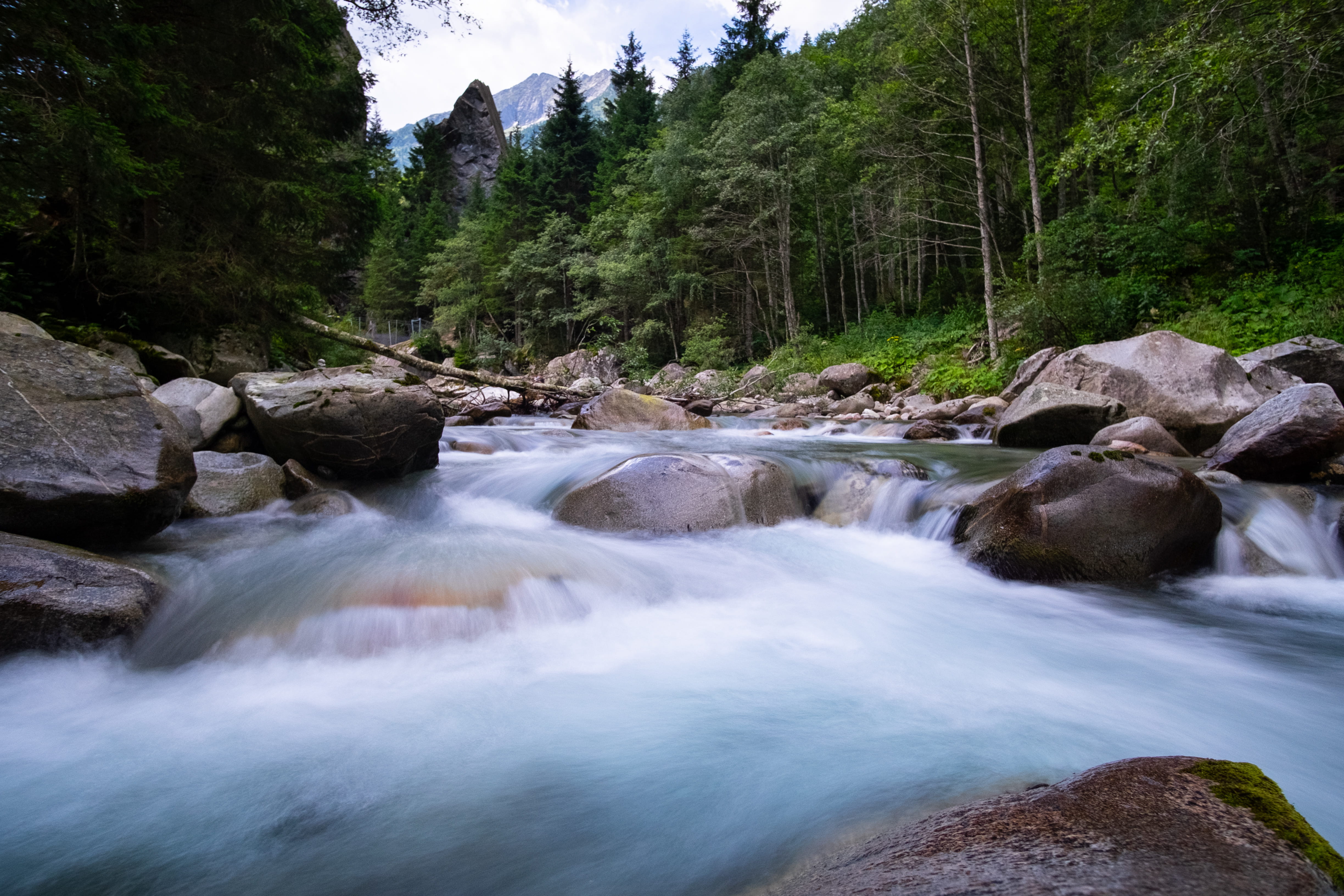 water, flowing water, beauty in nature, tree, austria, long exposure, rock, power in nature, plant, no people, schwaz, blurred motion, motion, scenics - nature, HD Wallpaper