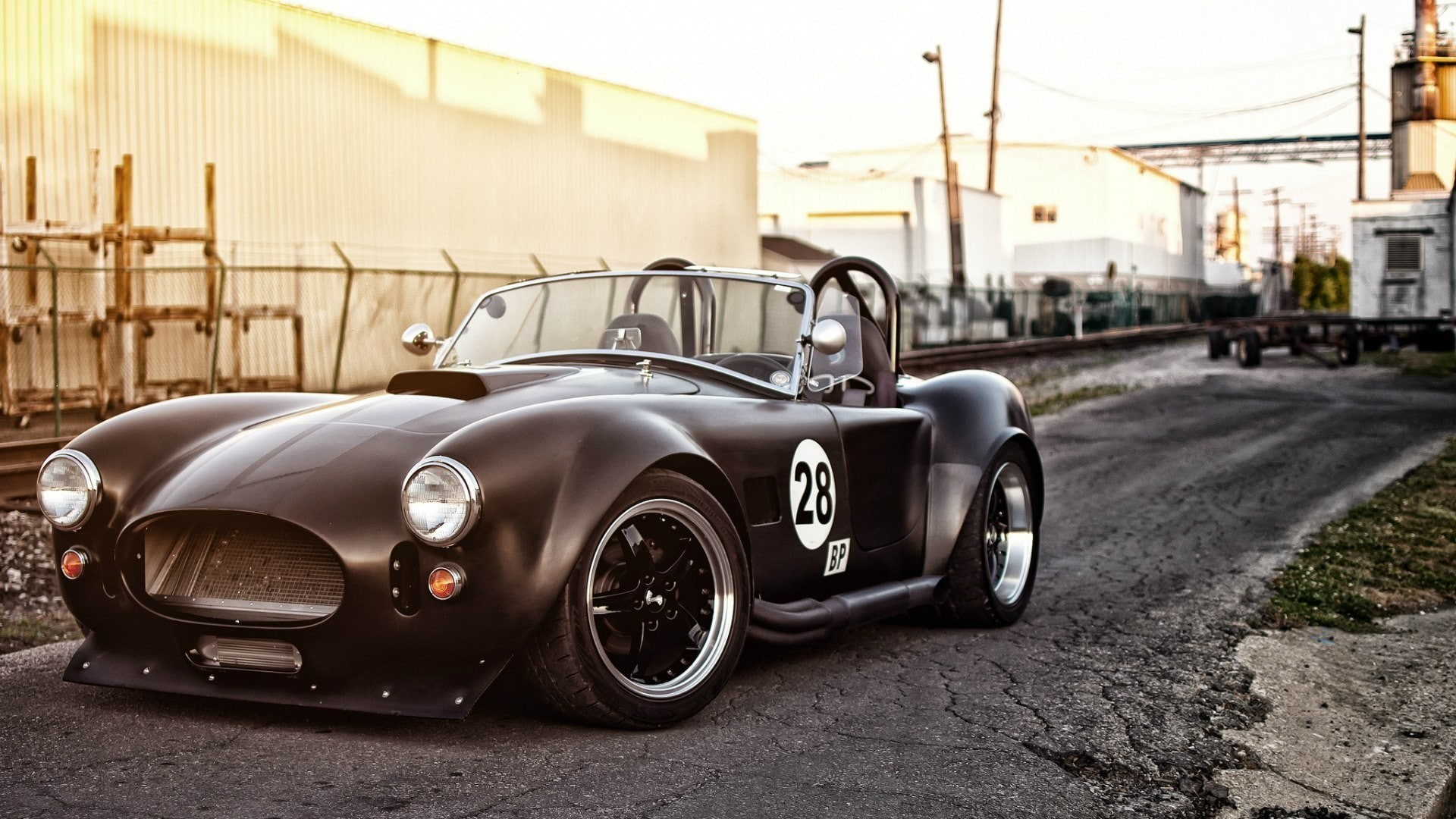 race, matte, cars, cobra, 1080P, car, ac, classic, hd, HD Wallpaper