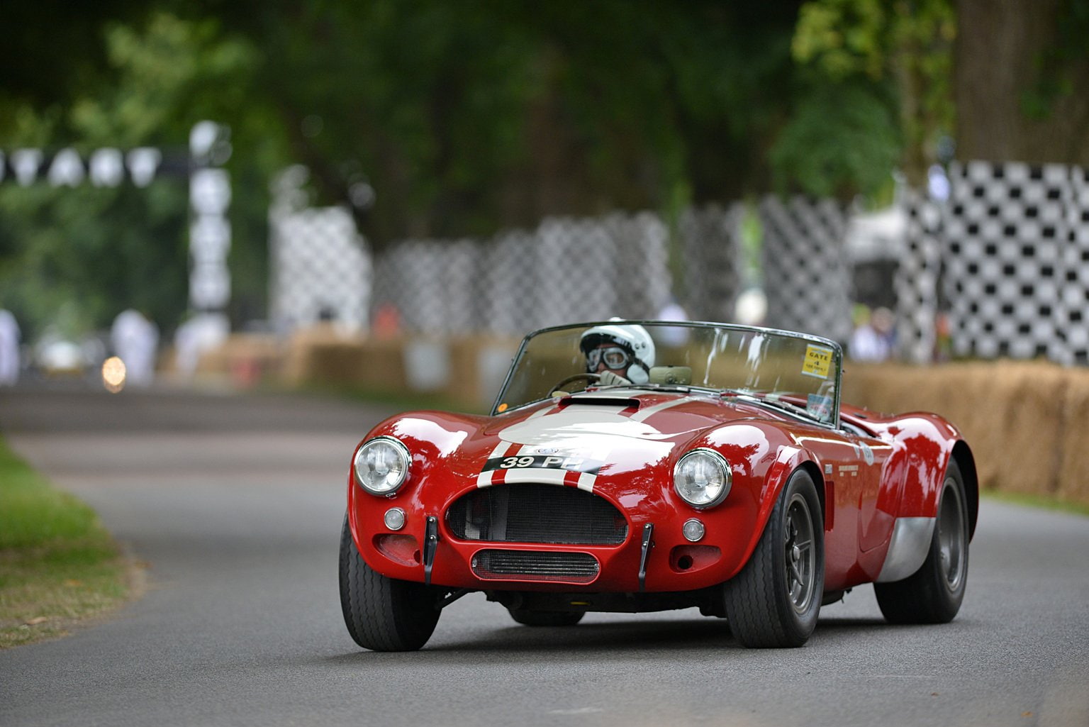 vehicle, classic, race, 720P, cobra, car, racing, ac shelby, HD Wallpaper
