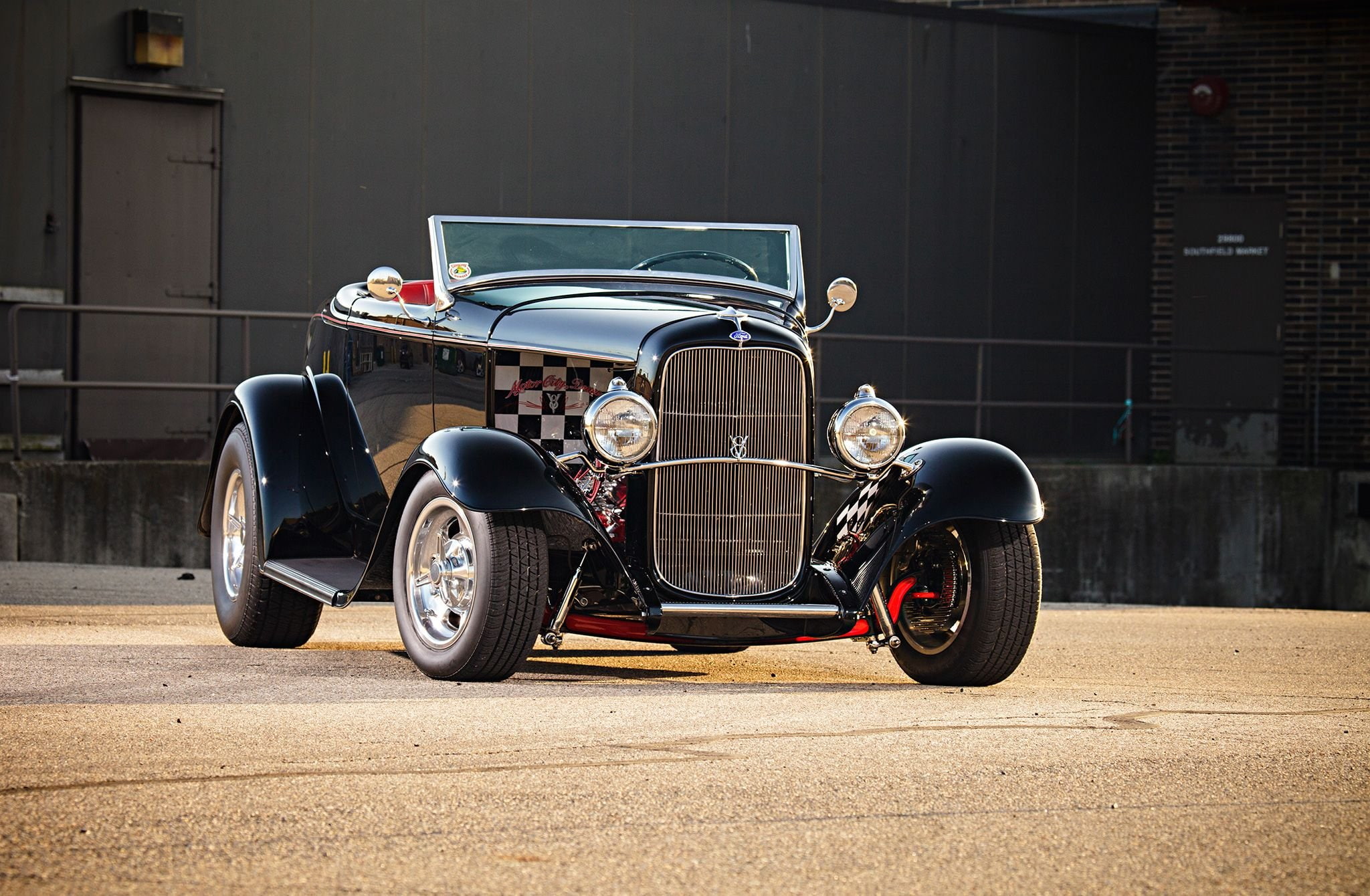 rod, 1932, classic, usa, 1080P, ford, car, hot, HD Wallpaper