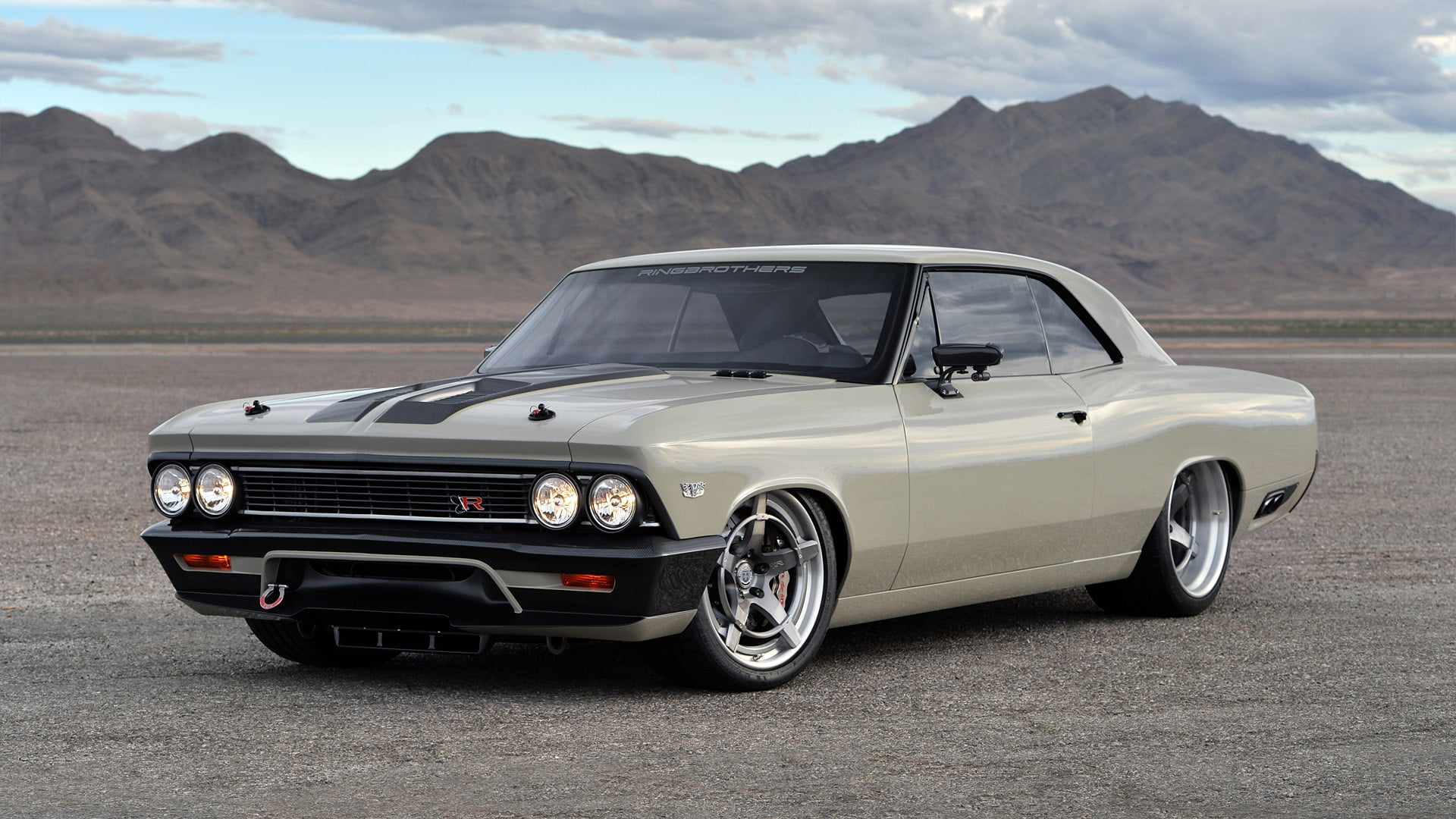 Chevelle, wheel, nature, retro styled, Muscle, day, mountain, stationary, transportation, vintage car, sky, car, outdoors, no people, motor vehicle, Recoil, HD Wallpaper