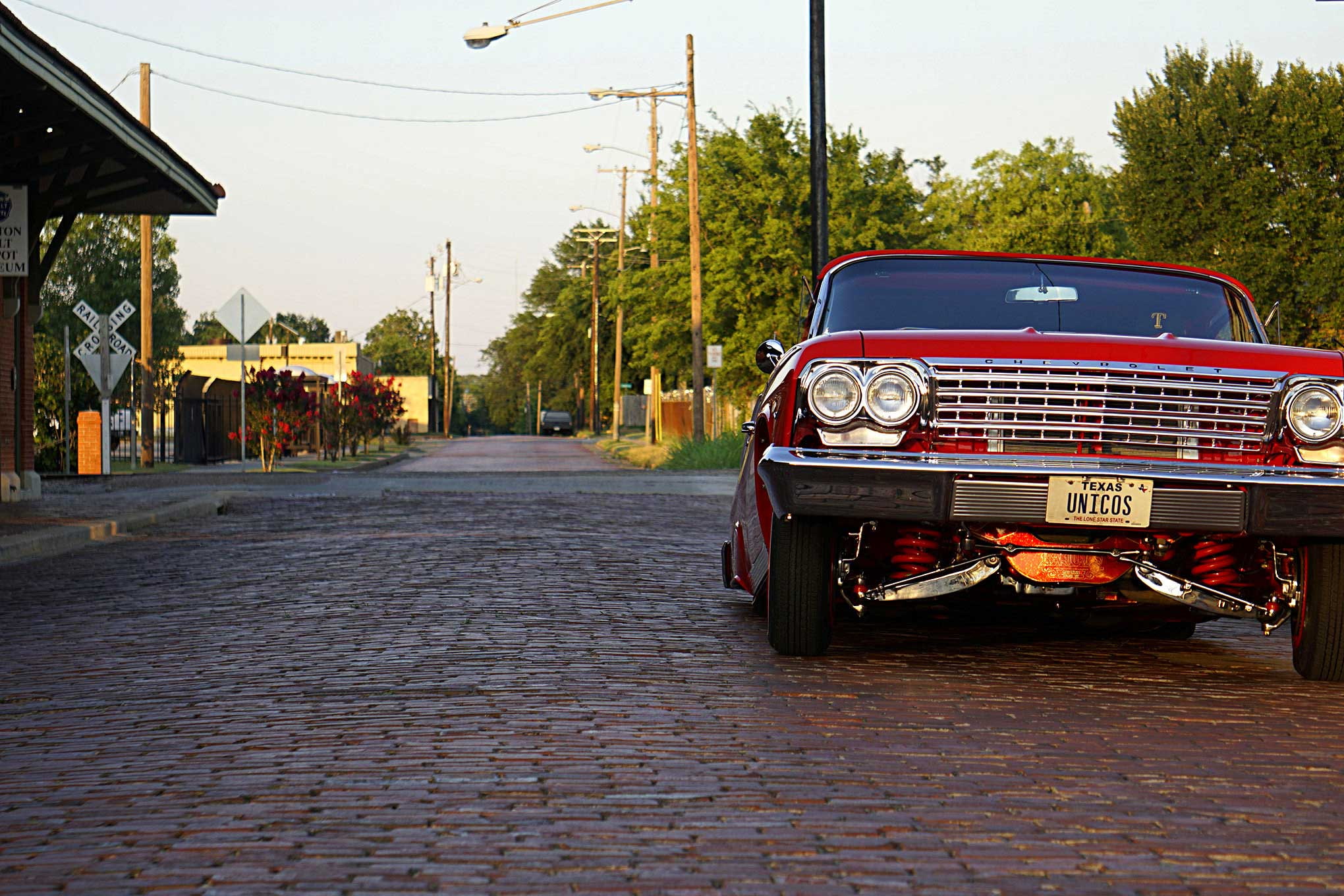 impala, 1962, automobile, chevrolet, custom, auto, vehicle, lowrider, 1080P, car, HD Wallpaper