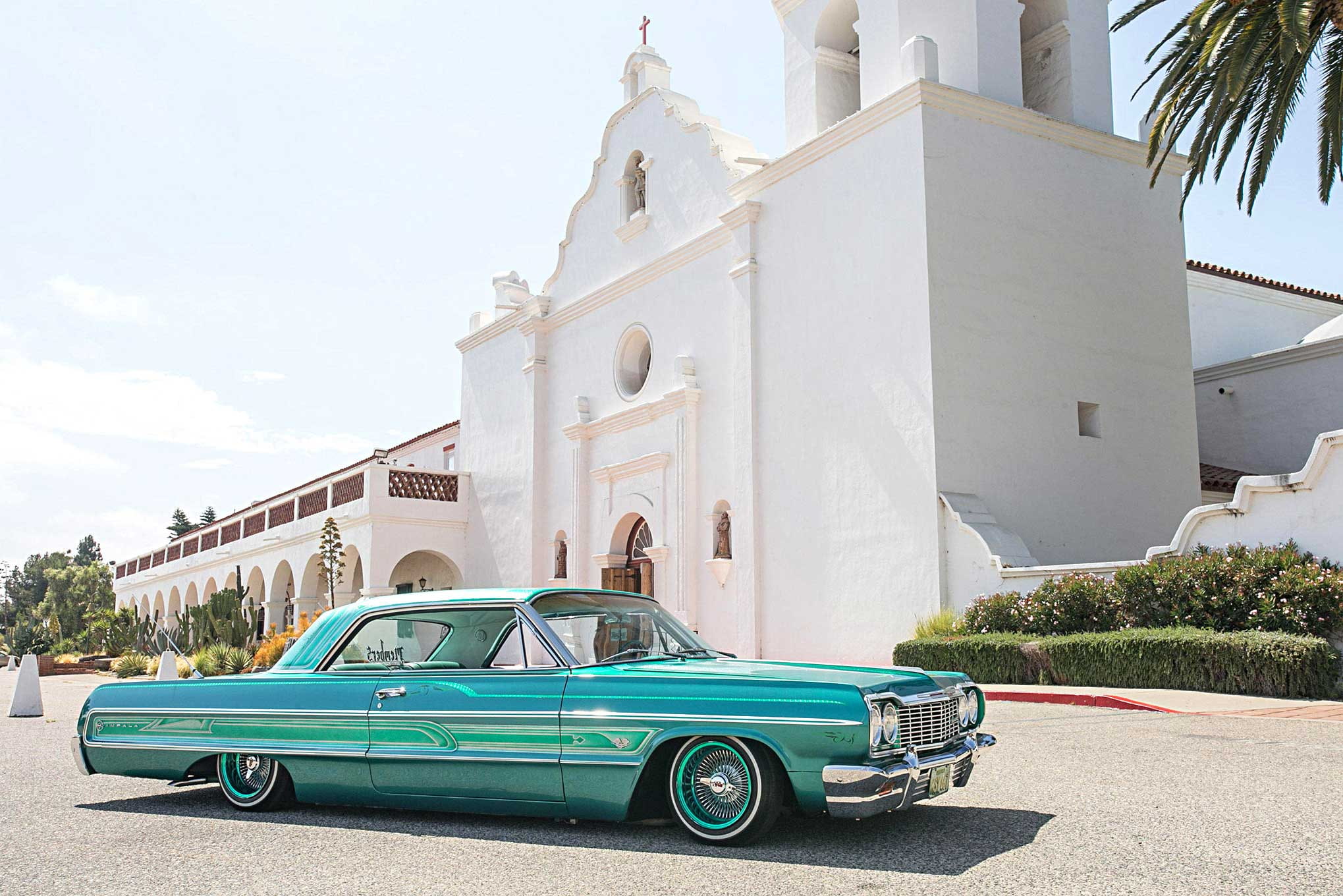 auto, 1964, vehicle, 1080P, custom, lowrider, car, automobile, chevrolet, impala, HD Wallpaper