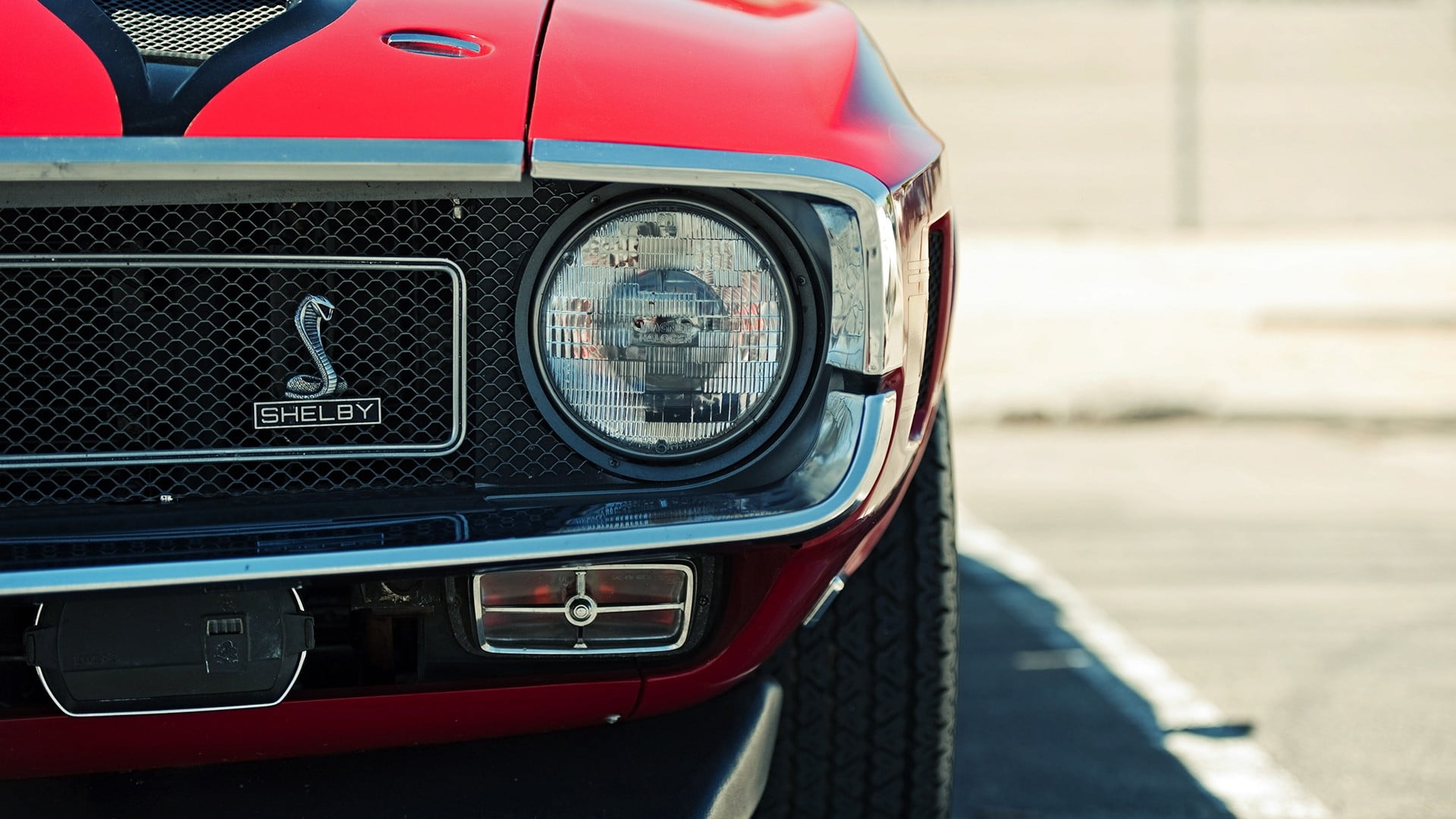 day, city, nature, land vehicle, headlight, no people, Shelby, American cars, retro styled, mustang, motor vehicle, close-up, chrome, luxury, focus on foreground, HD Wallpaper