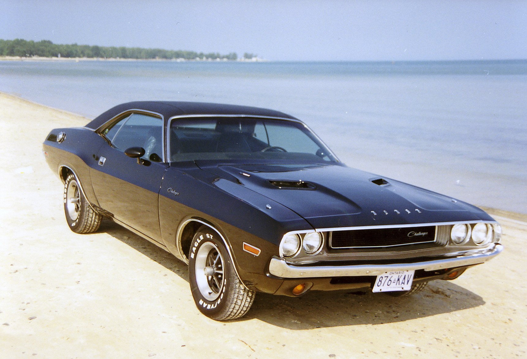1970, muscle, 720P, classic, cars, dodge, challenger, HD Wallpaper