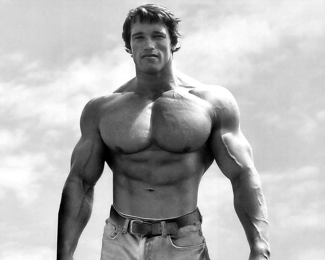 handsome, shirtless, muscular, black And White, body part, rough, metrosexual, gyms, healthy Lifestyle, desaturated, people, sport, athlete, human body part, HD Wallpaper