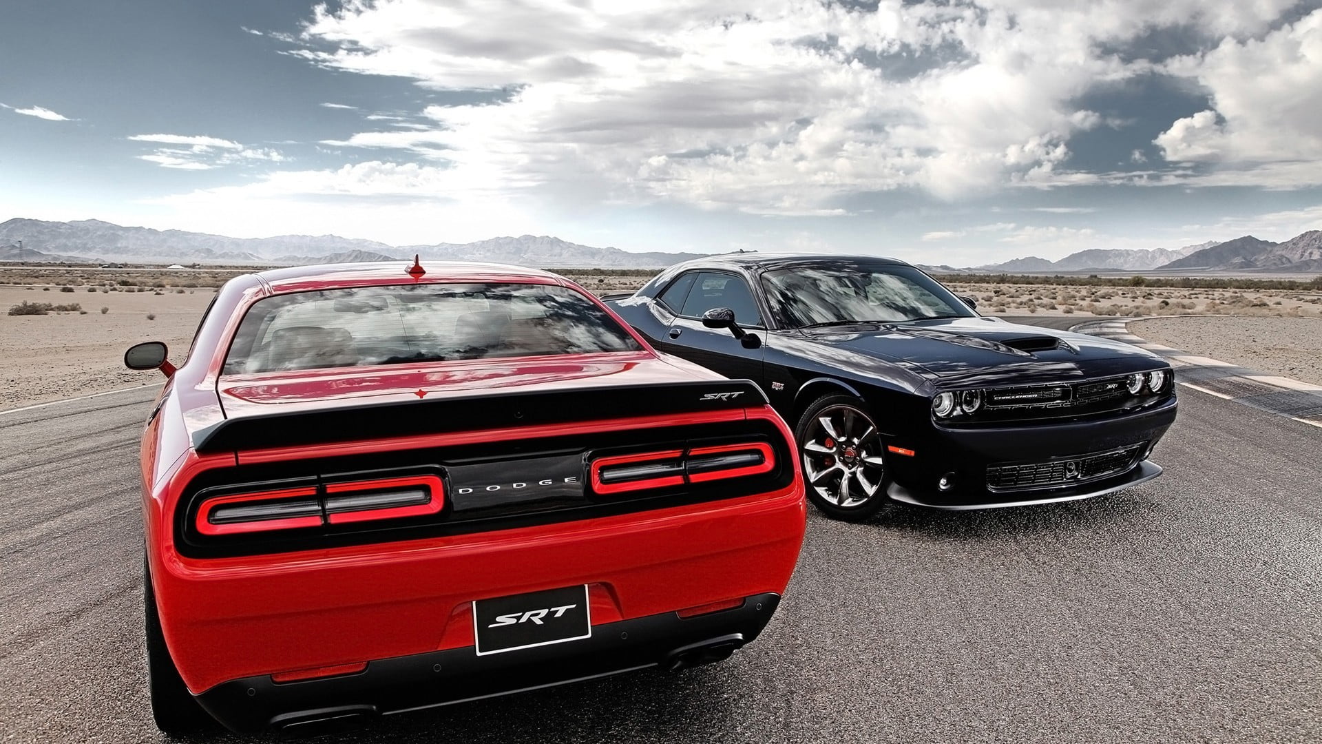 coupes, motorsport, mountain, mode of transportation, sports race, red, motor vehicle, outdoors, 1080P, road, environment, day, nature, land vehicle, travel, HD Wallpaper