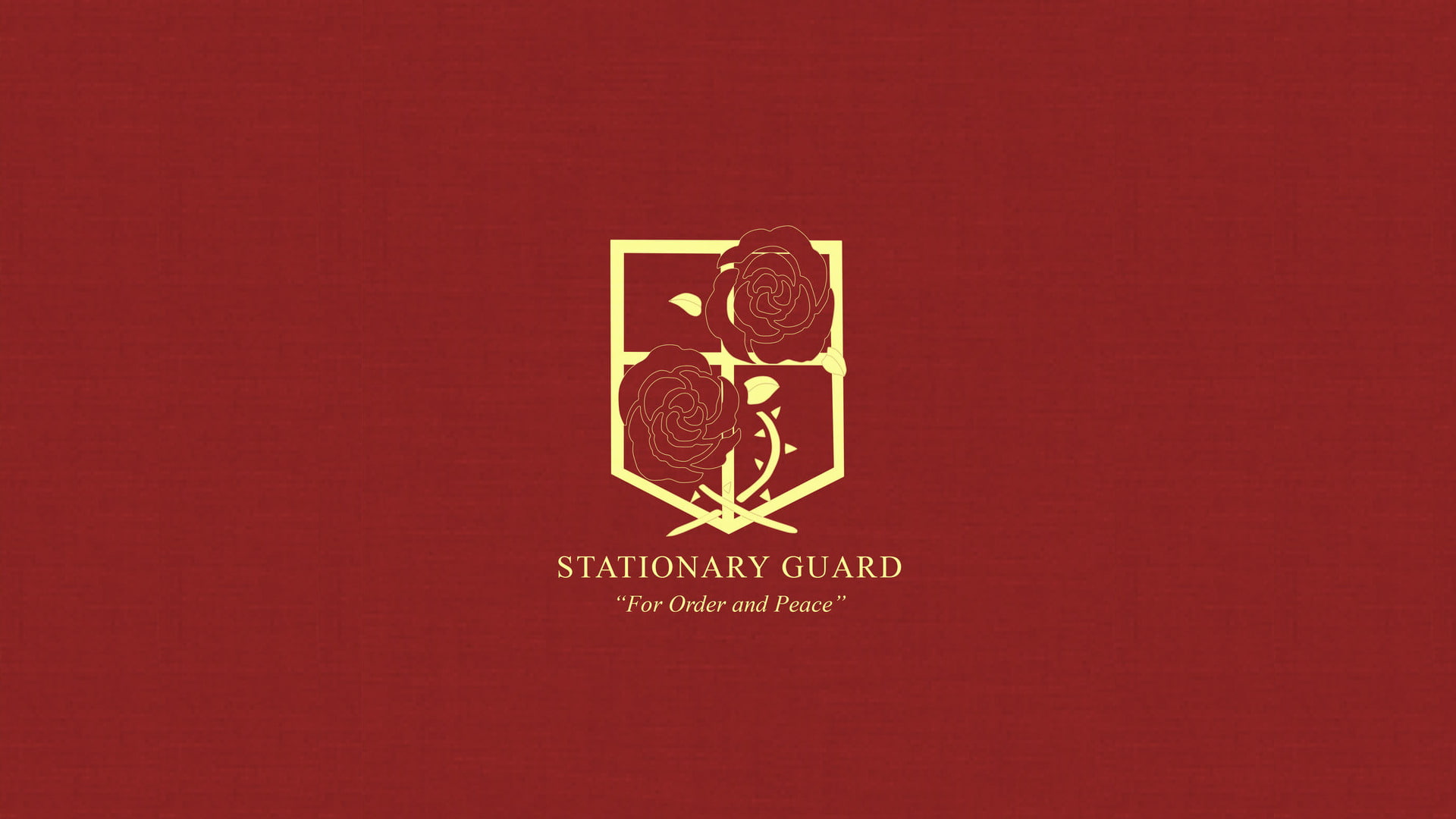 Anime, 1080P, Attack On Titan, guard, icon, stationary, HD Wallpaper