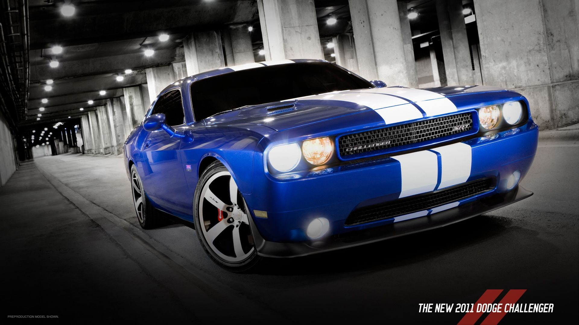 Dodge Challenger SRT, 1080P, car, HD Wallpaper