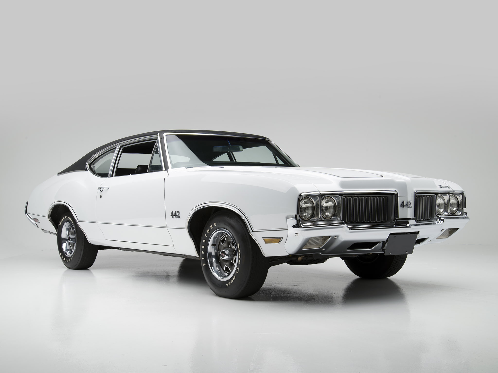 442, muscle, oldsmobile, 4477, classic, coupe, sports, 1970, 1080P, HD Wallpaper
